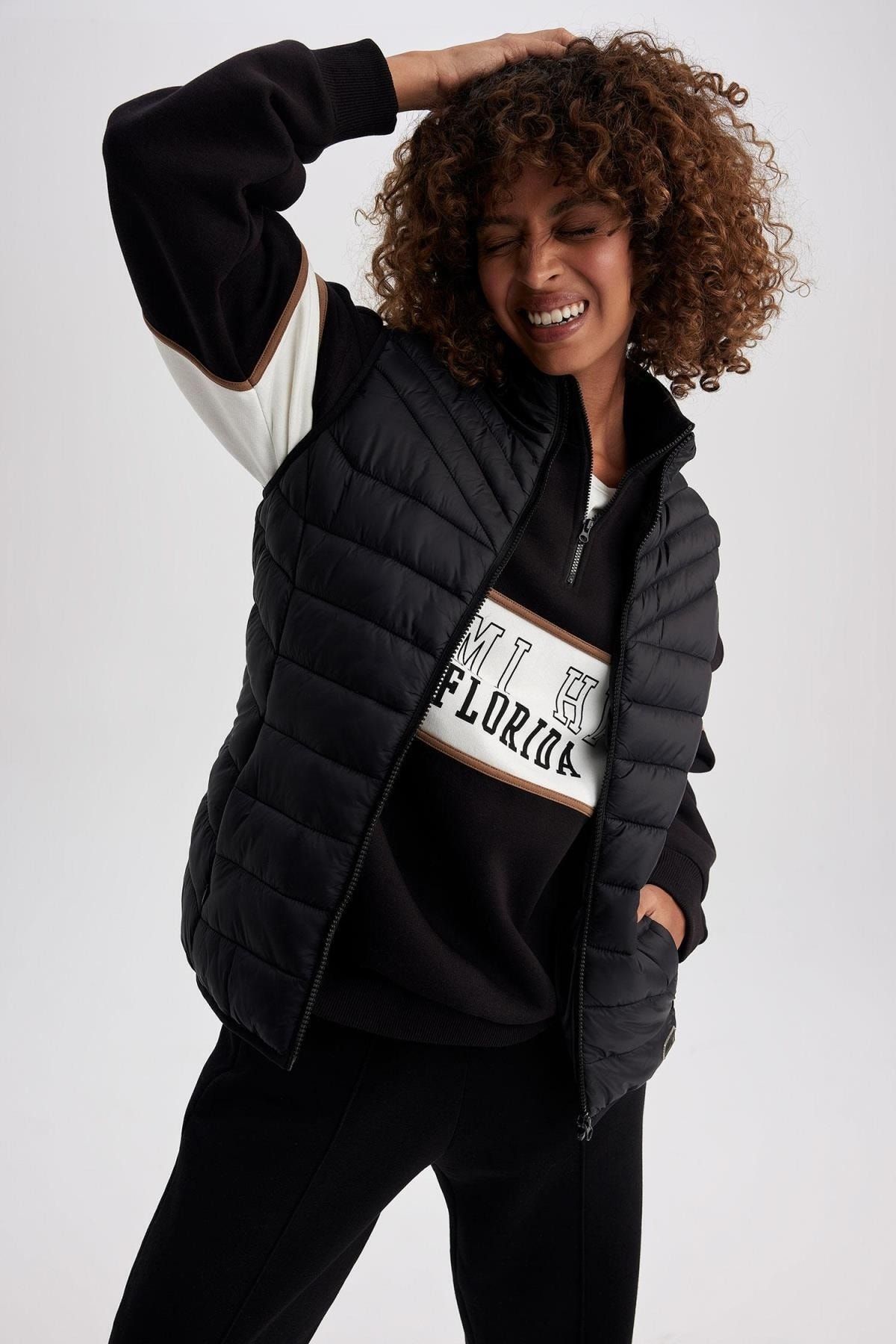 Slim puffer vest 2025