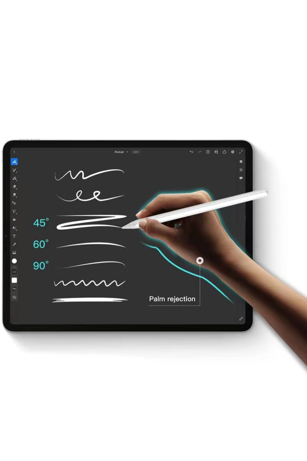 Young Tech-Touch Drawing Pen Compatible with Apple iPad Palm Rejection Mini 6 / Air 4/5 / 12.9 / 10.9 5