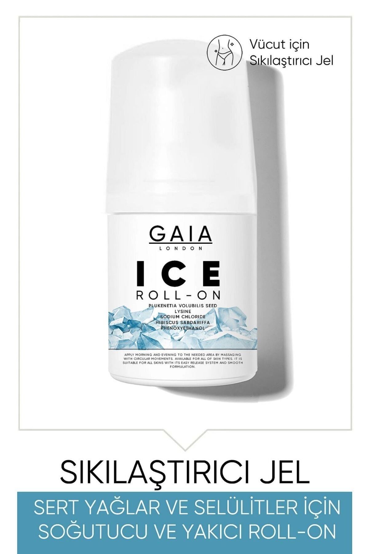 ice roll on resserre et jel contre la cellulite 50ml