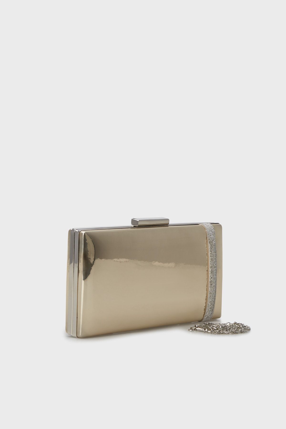 Lela Evening Dress Bag with Chain Strap EVENING BAG 3471373 MIRROR