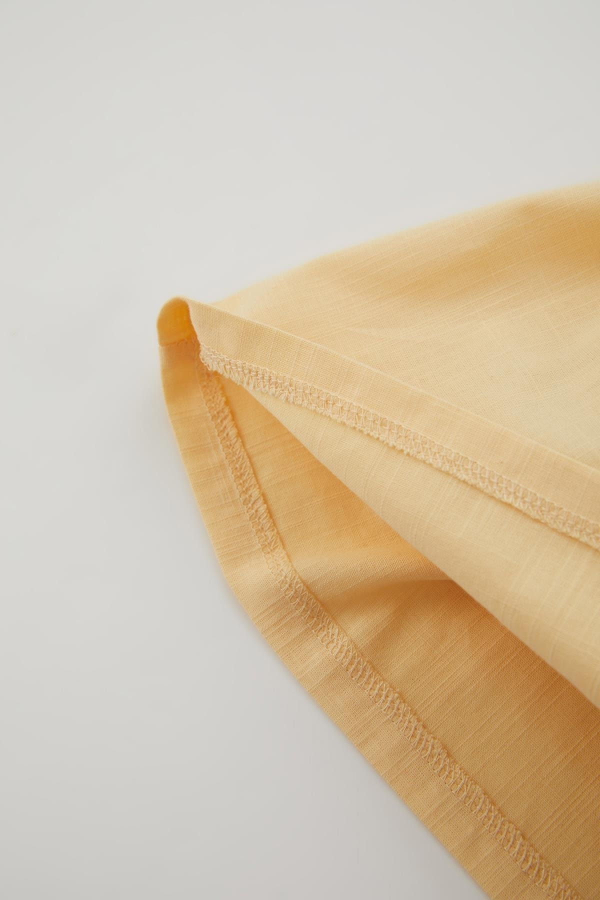 لباس مجلسی دخترانه زرد دفکتوDefacto | Z7402A223SM اورجینال - تصویر 6