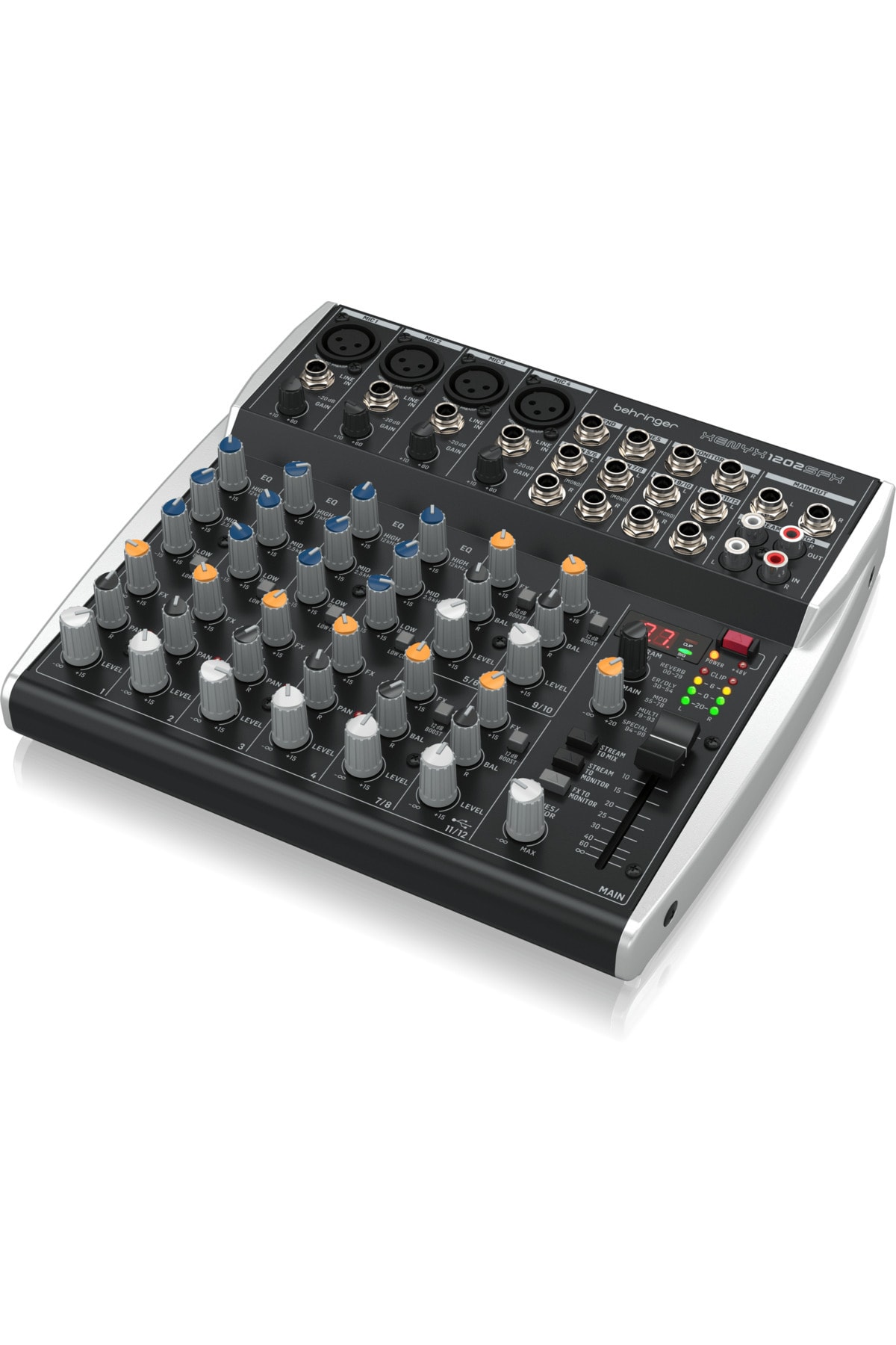 BEHRINGER XENYX 1202FXミキサー Behringer XENYX 1202SFX Premium Analog 12-Input Mixer with USB St