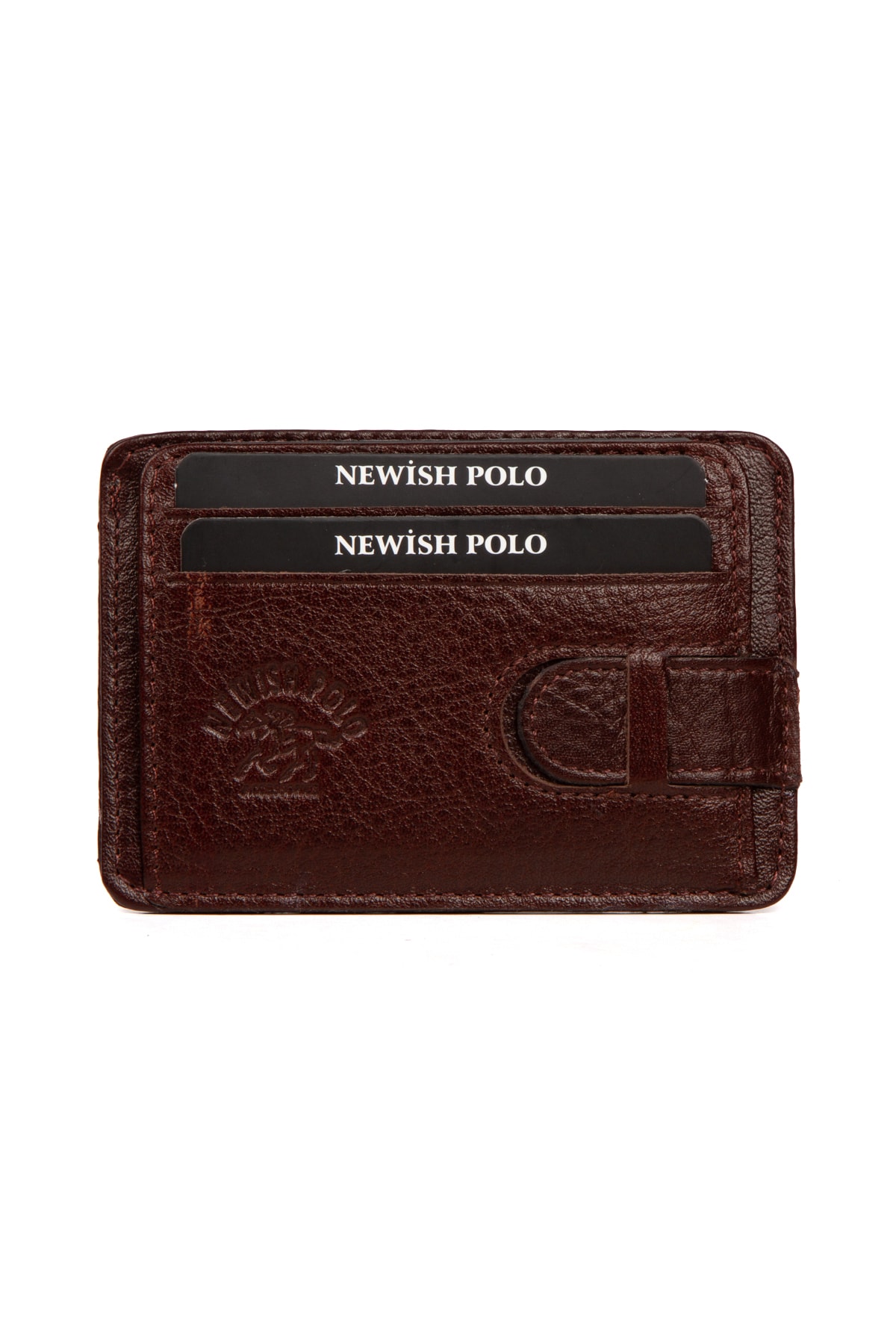 کیف پول مردانه قهوه ای Newish | TYC85M78WN169037616560750 اورجینال - تصویر 2