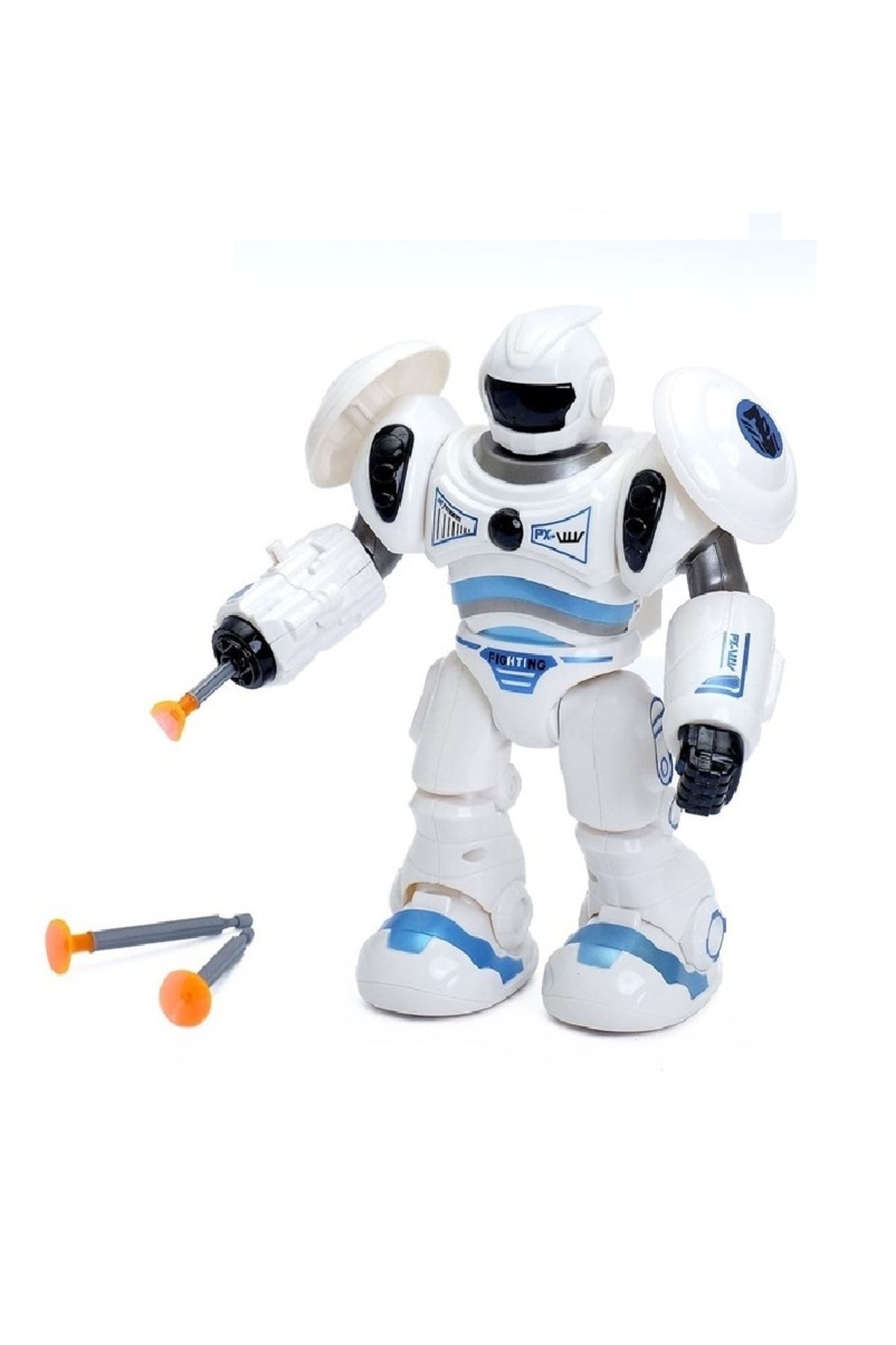 Işıklı Sesli Yürüyen Robot Ok Atan Star Wars Robotu Hediye Oyuncak