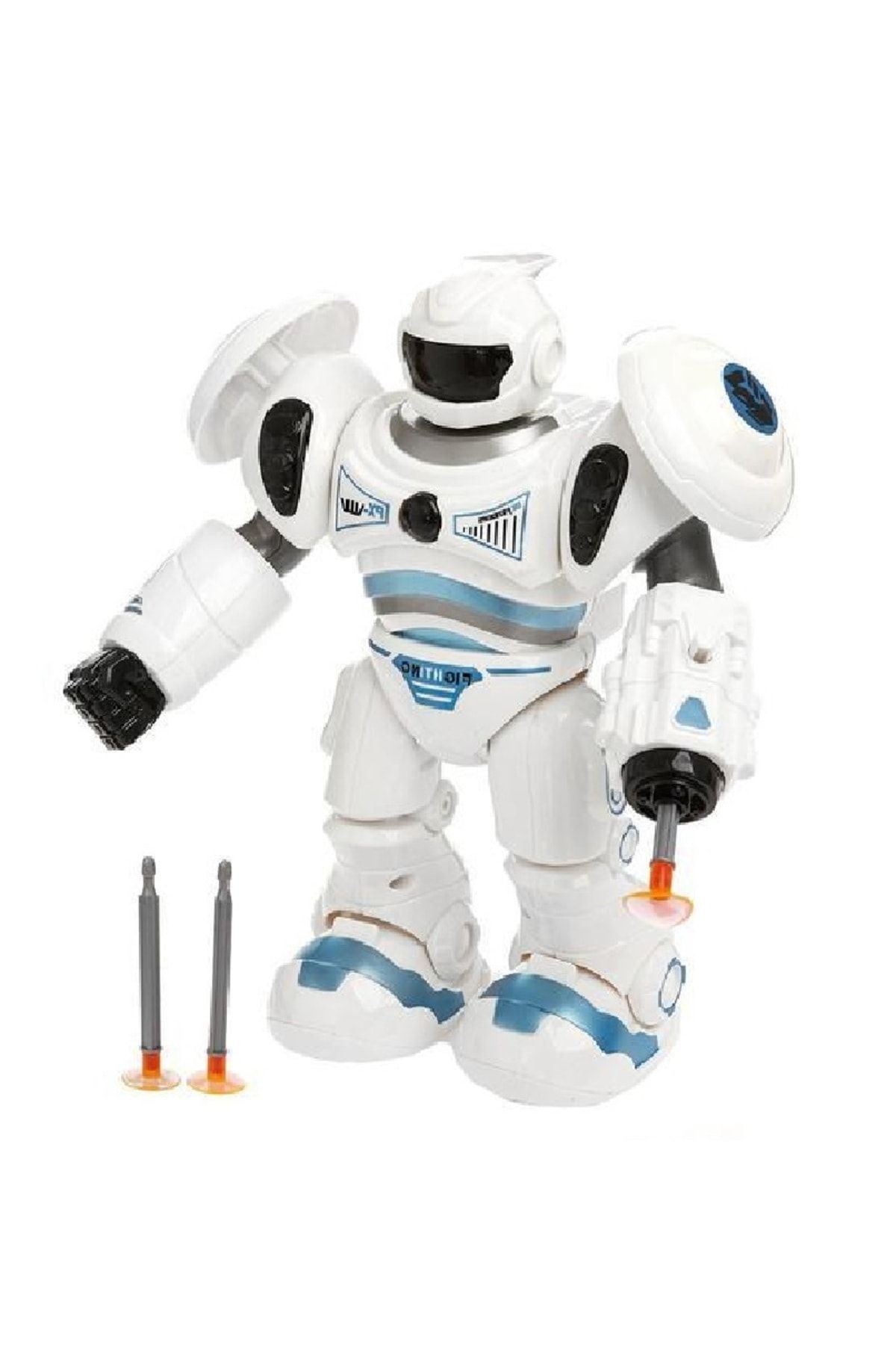 Işıklı Sesli Yürüyen Robot Ok Atan Star Wars Robotu Hediye Oyuncak