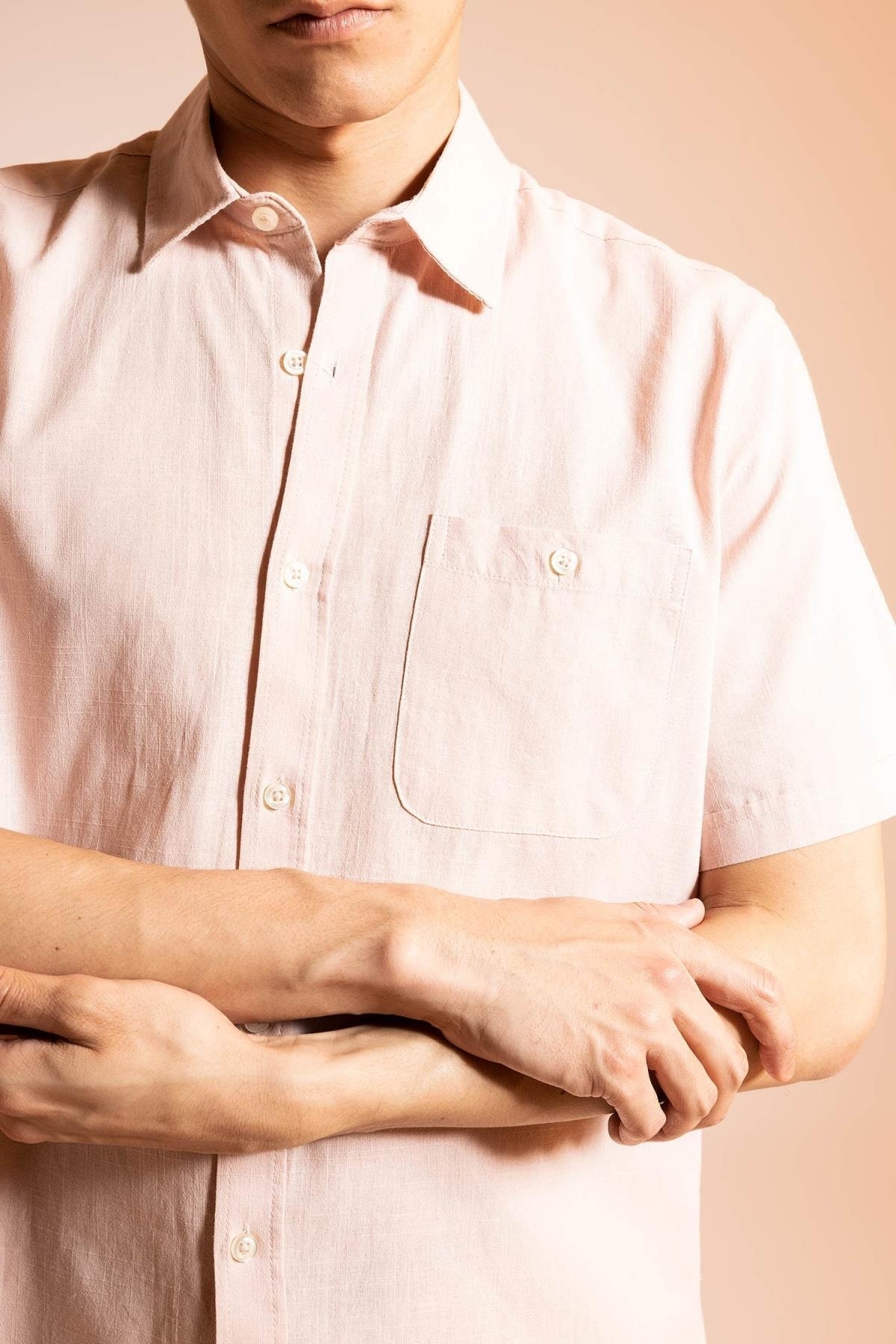 پیراهن مردانه دفاکتو | M9432AZ23SP Defacto - Image 5