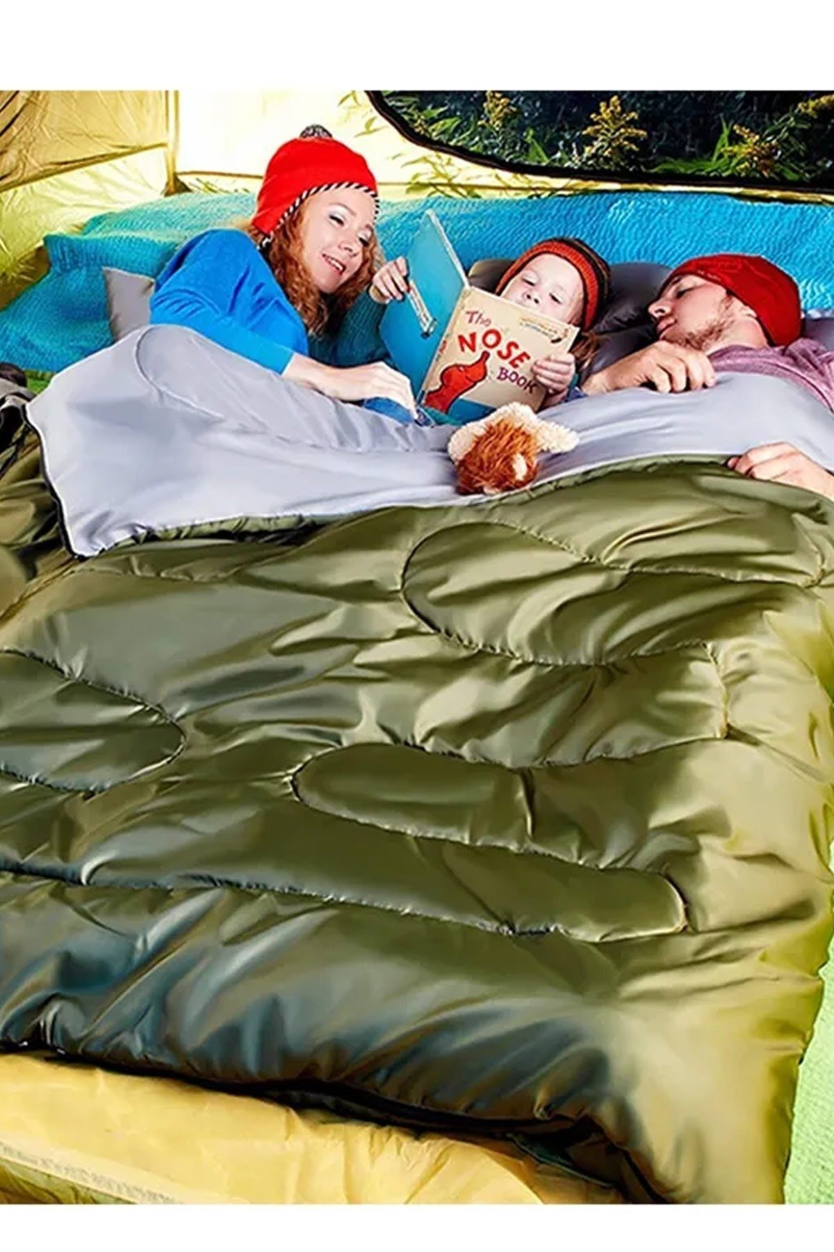 Couples store sleeping bags