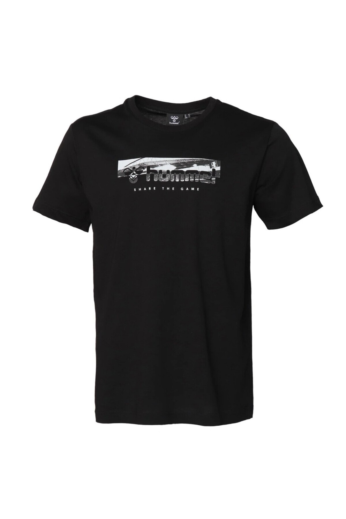 HUMMEL تی شرت مردانه یقه خدمه مشکی برایان
