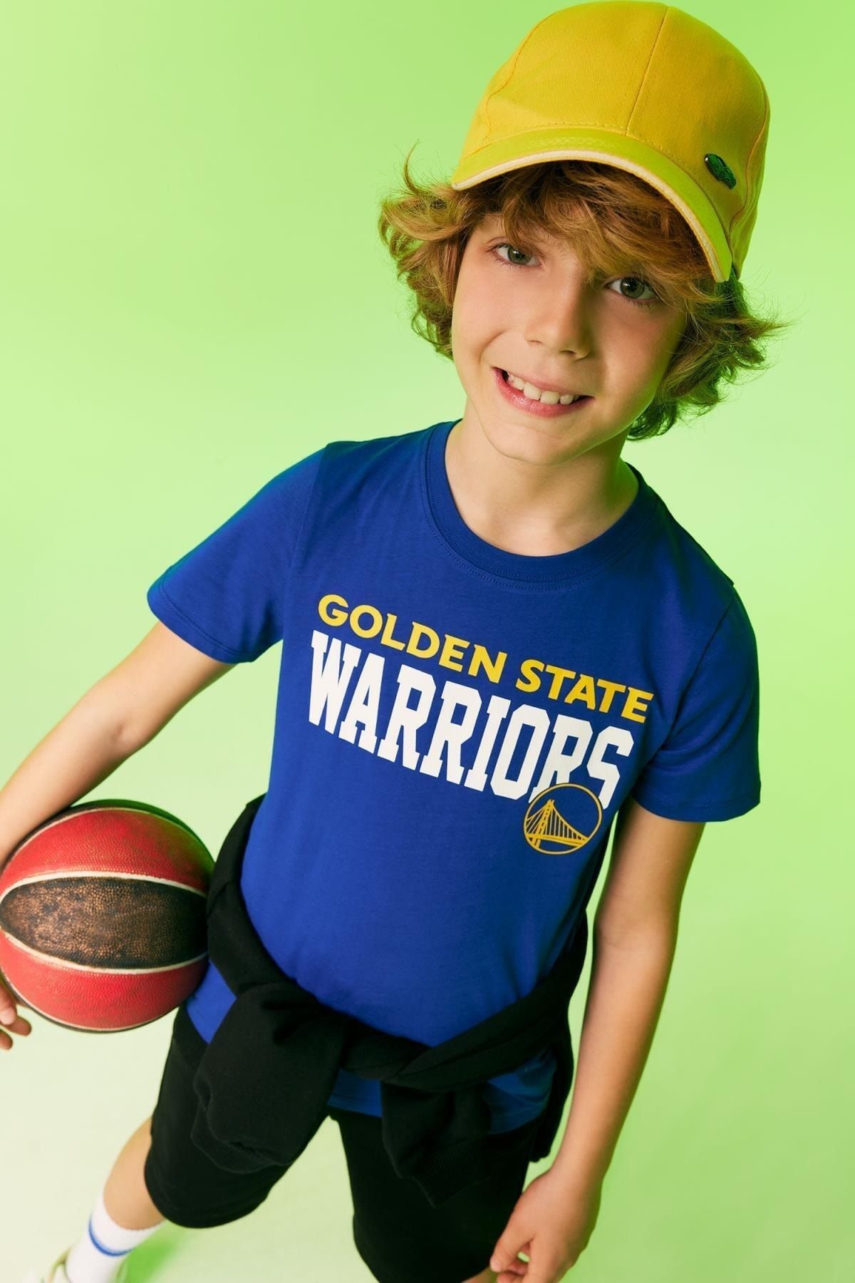 Boys cheap warriors shirt