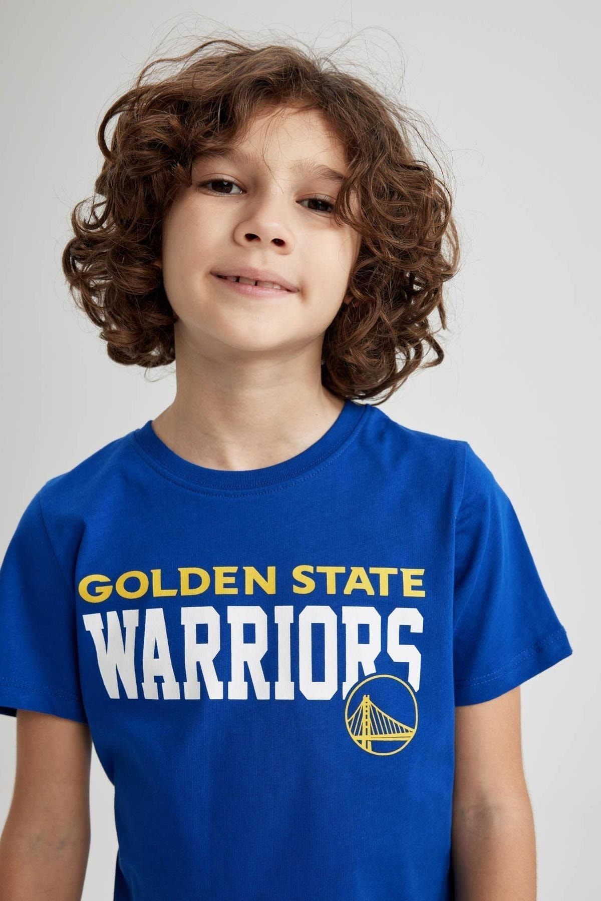 Boys cheap warriors shirt