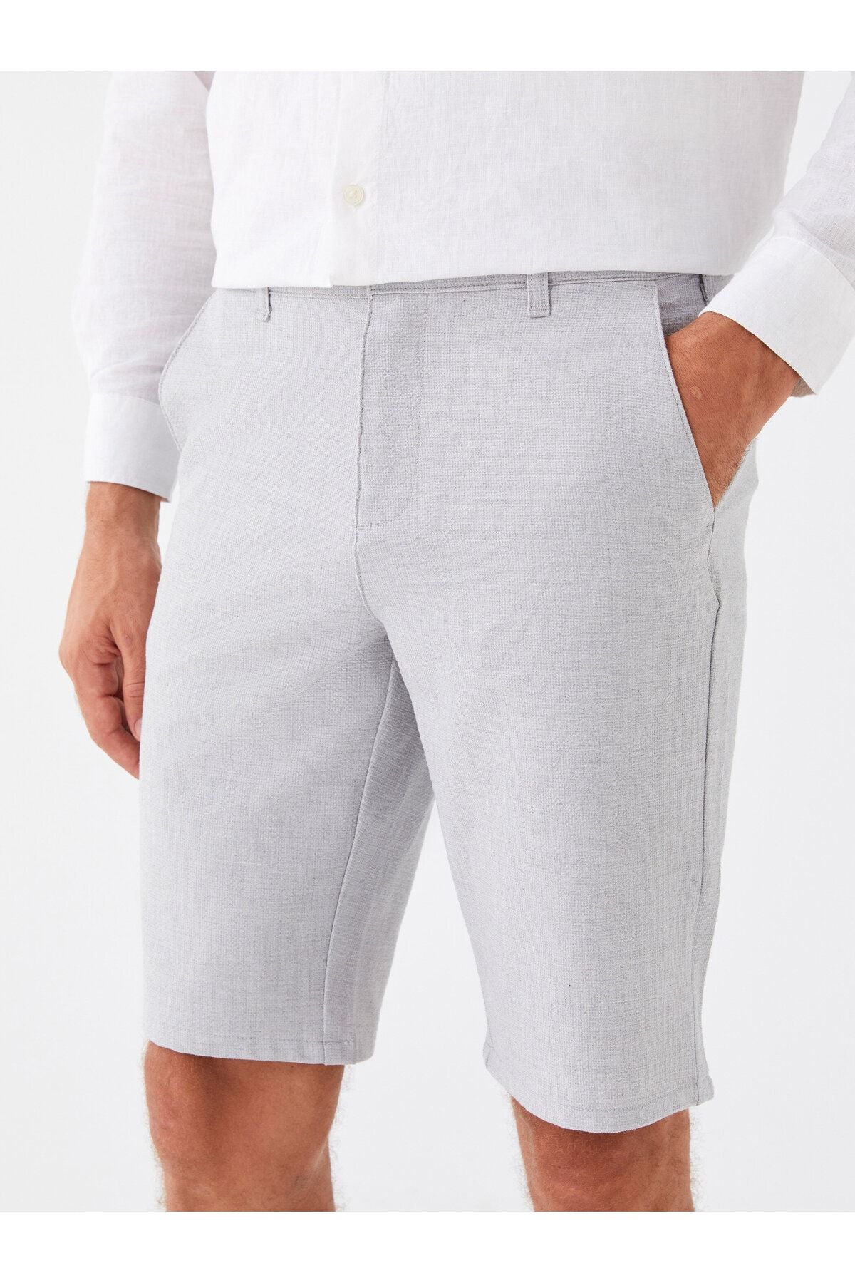 LC Waikiki-Ανδρικό σορτς βερμούδα - Standard size 3