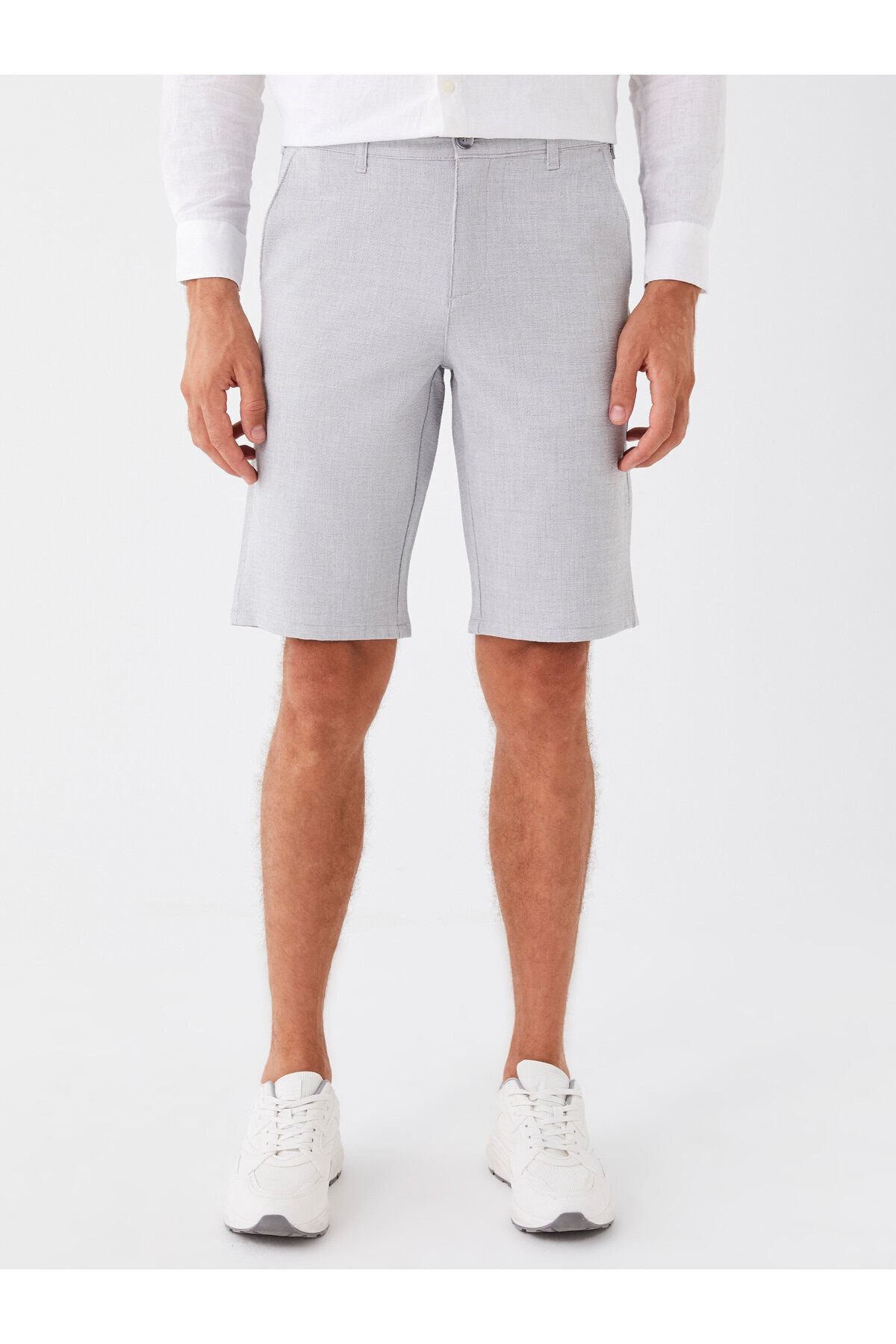 LC Waikiki-Ανδρικό σορτς βερμούδα - Standard size 4