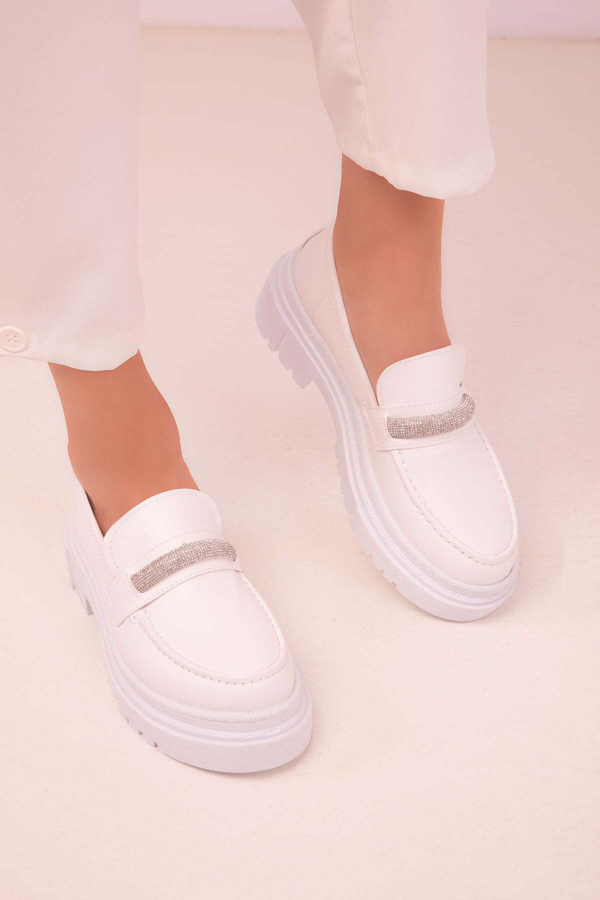 SOHO-White Women's Casual Shoes 17481 3
