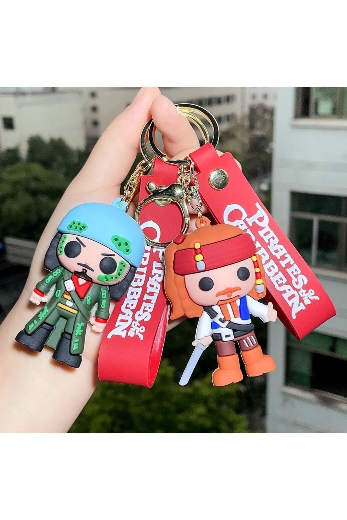 HobiShop-Pirates of the Caribbean Keychain and Bag Accessory 3