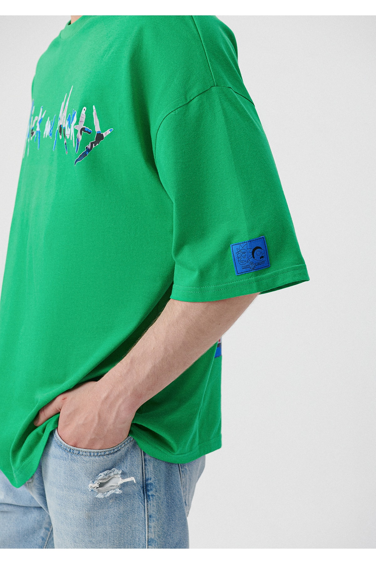 تی شرت مردانه ماوی 611362 - Image 5