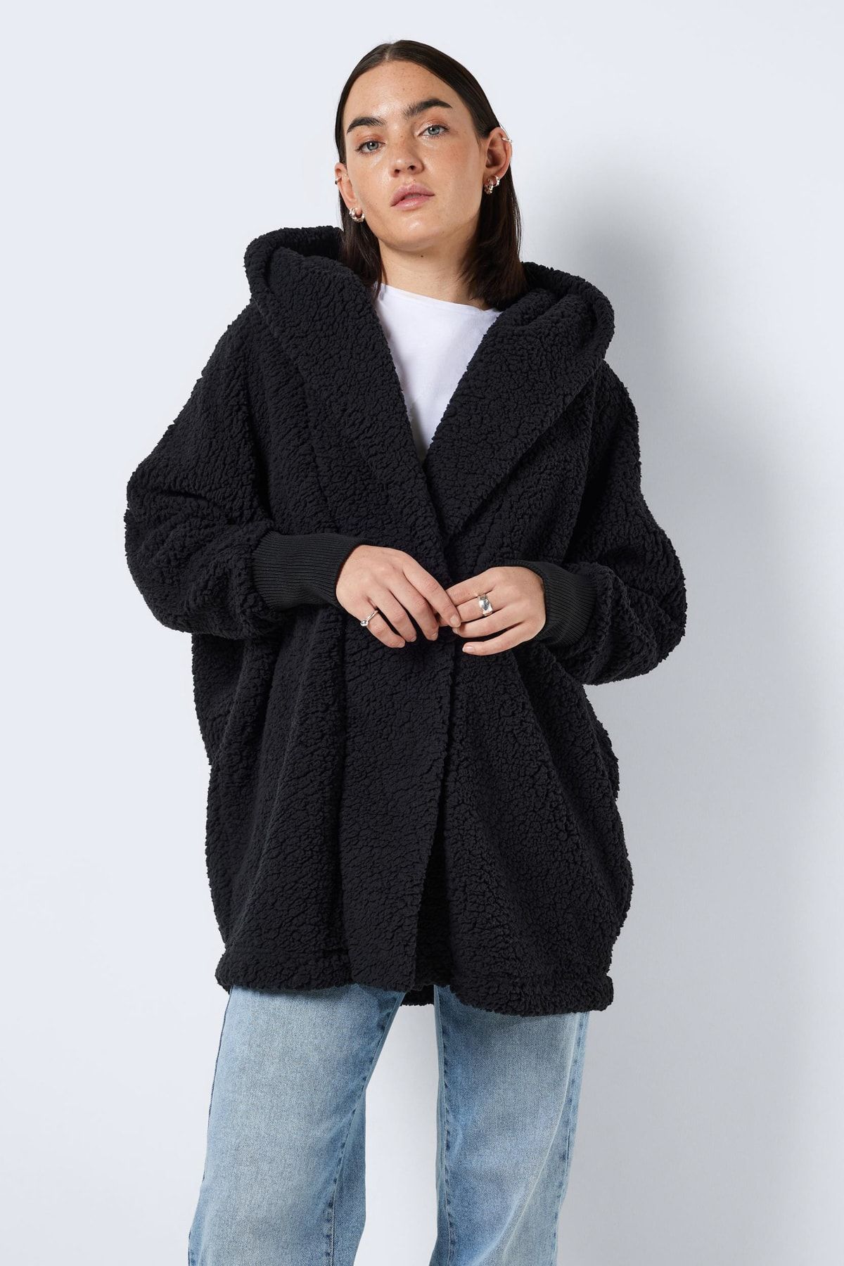 Noisy may teddy coat discount