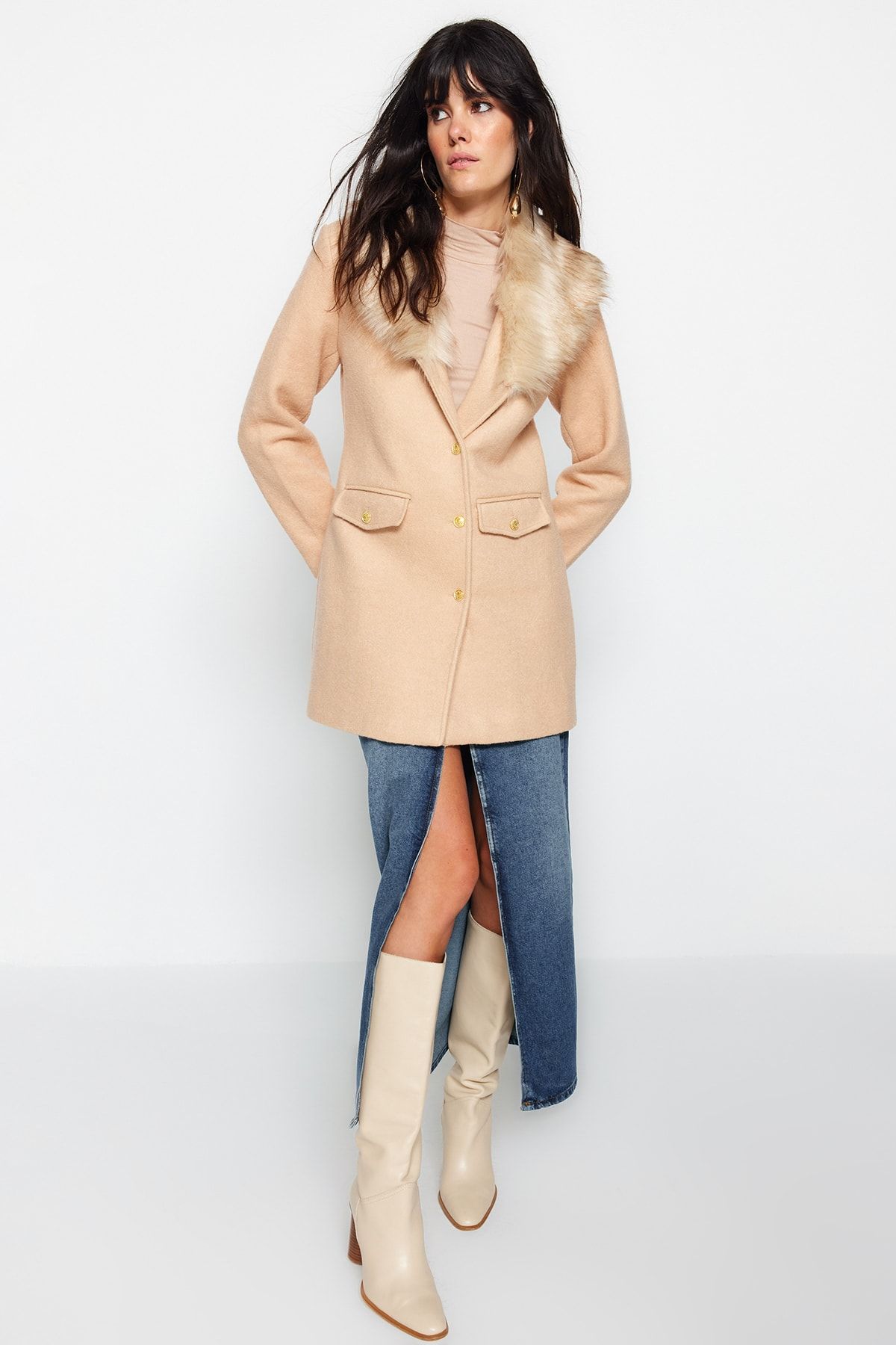 Topshop naomi clearance coat