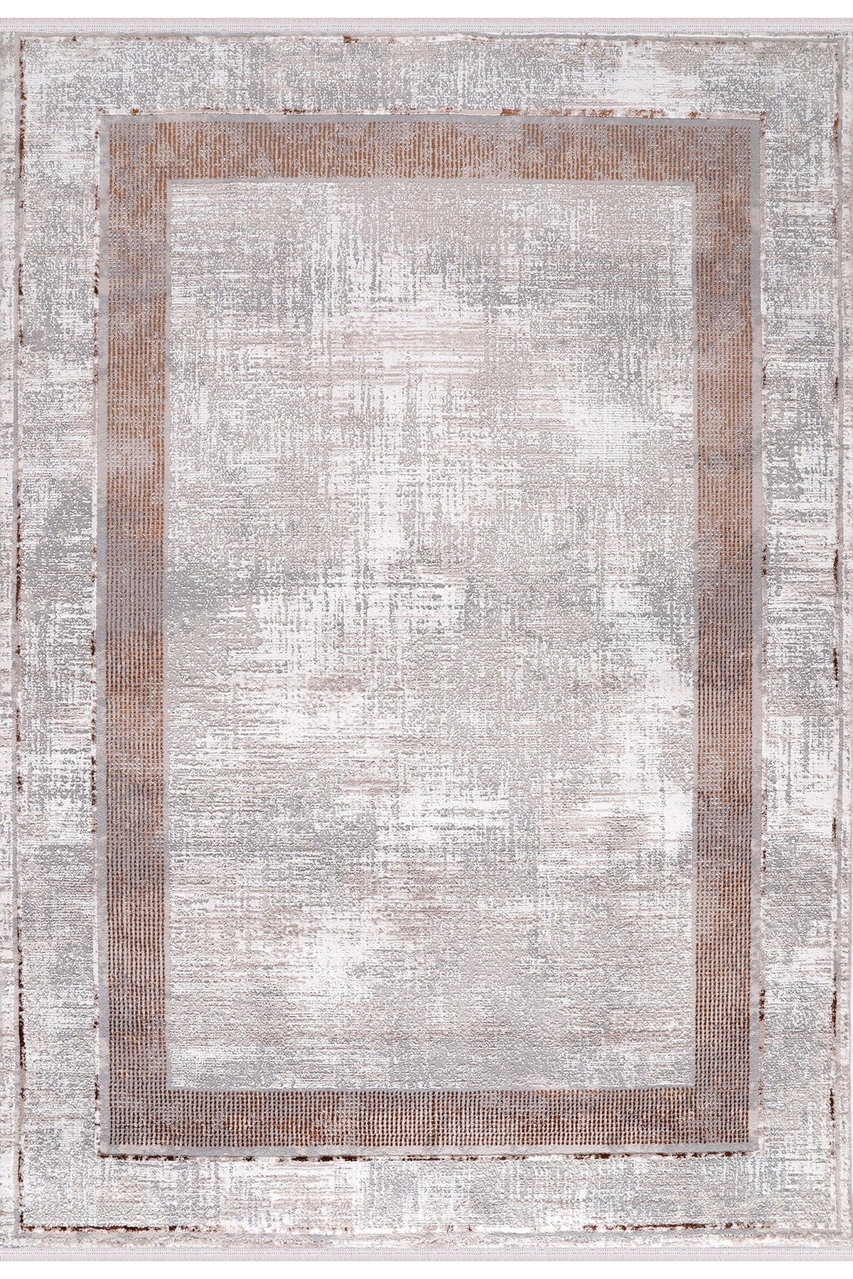 MOCCA CLASSIC 5118TWHITE-TERRA MACHINE RUG