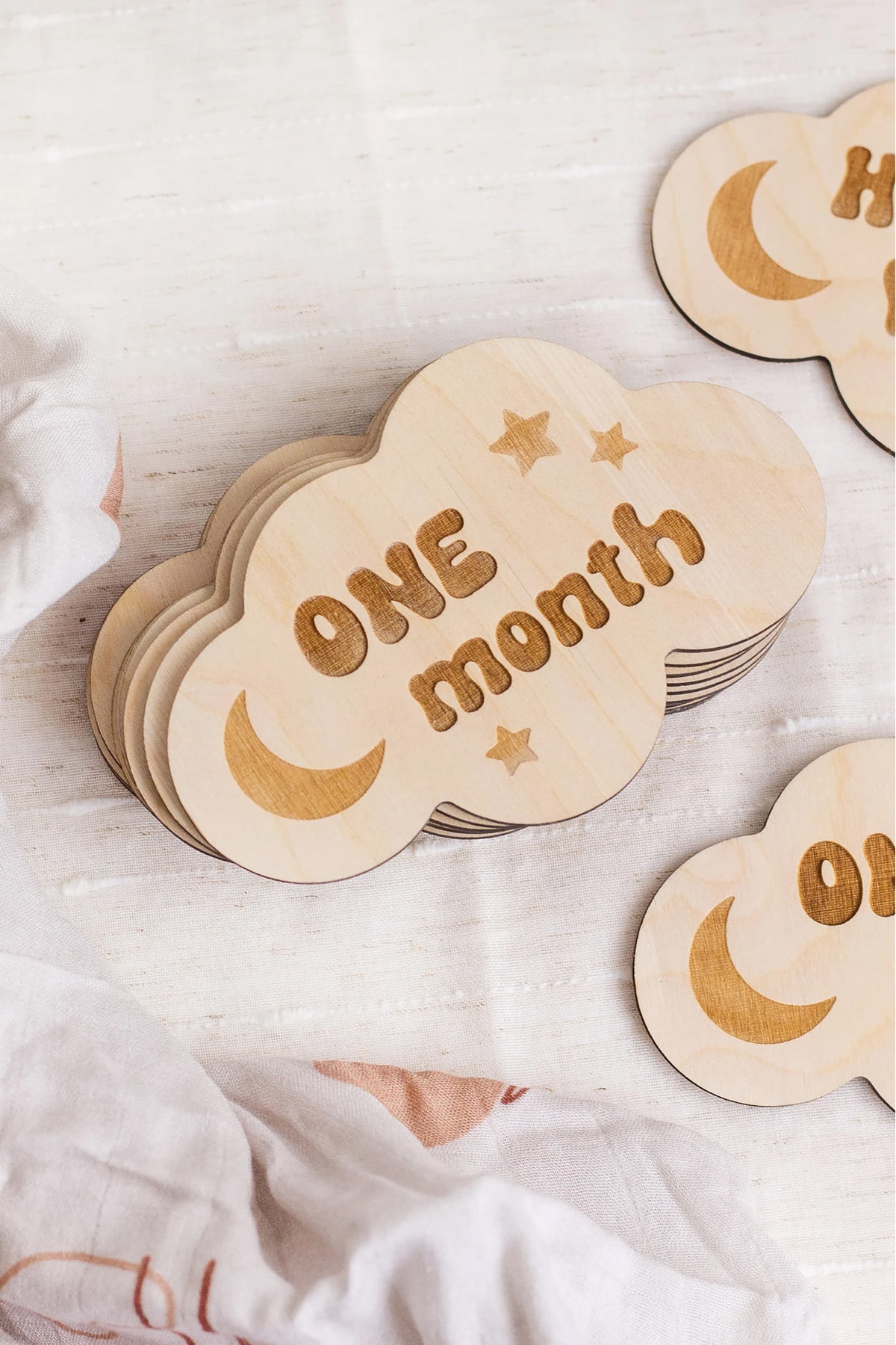 Wooden Factory Baby Monthly Milestone Cards, Aylık Bebek Kartları Fotoğraf Çekimi, Hamile Seti, Hediye fotoğrafı 6 (önizleme)