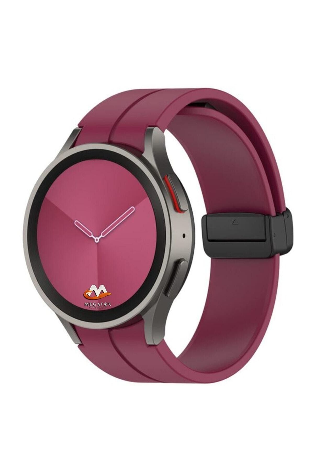 Dolia-سوار رياضي مغناطيسي متوافق مع ساعة Samsung Galaxy Watch 4 من السيليكون المغناطيسي مقاس 40-42-44-46 ملم 1