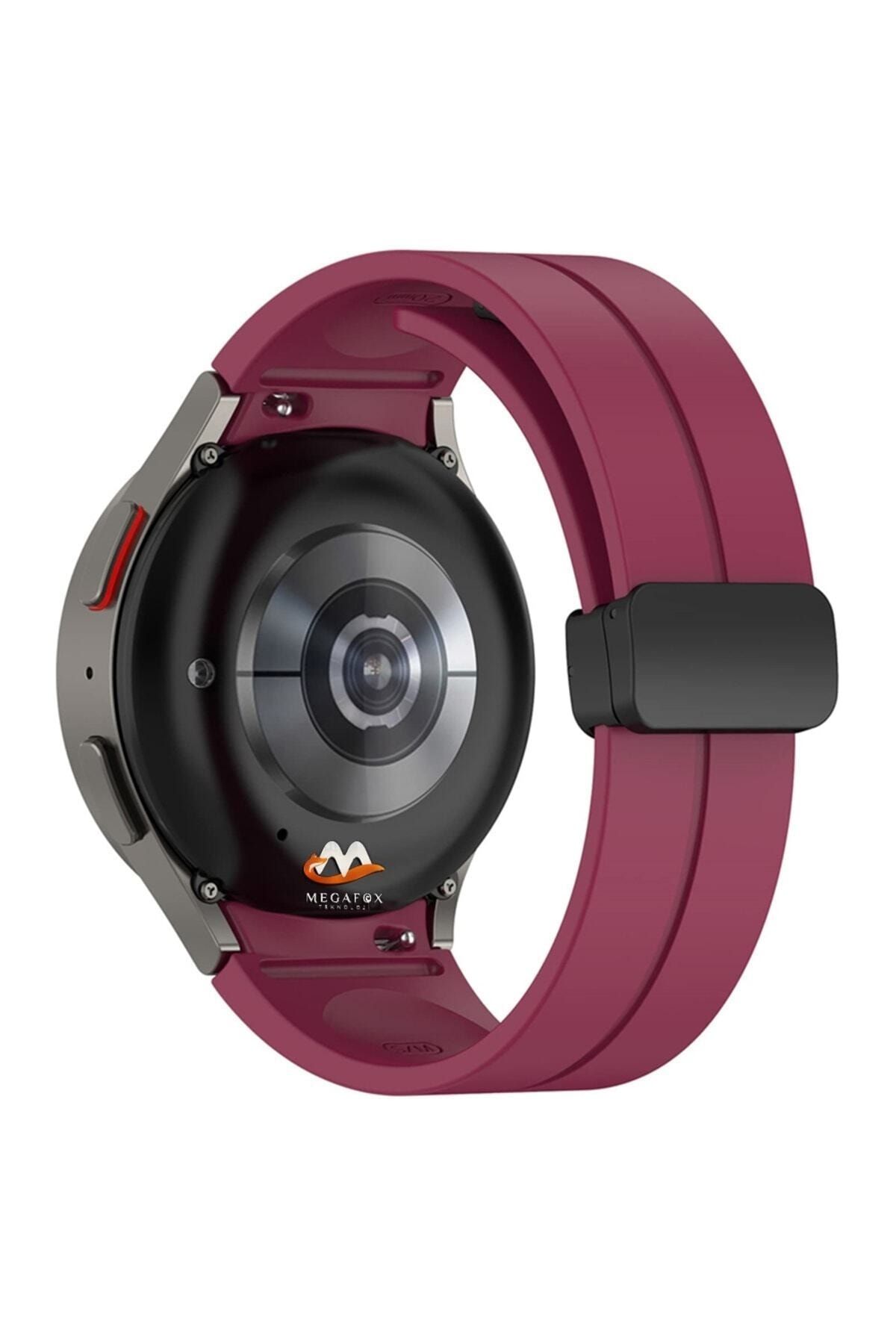 Dolia-سوار رياضي مغناطيسي متوافق مع ساعة Samsung Galaxy Watch 4 من السيليكون المغناطيسي مقاس 40-42-44-46 ملم 2