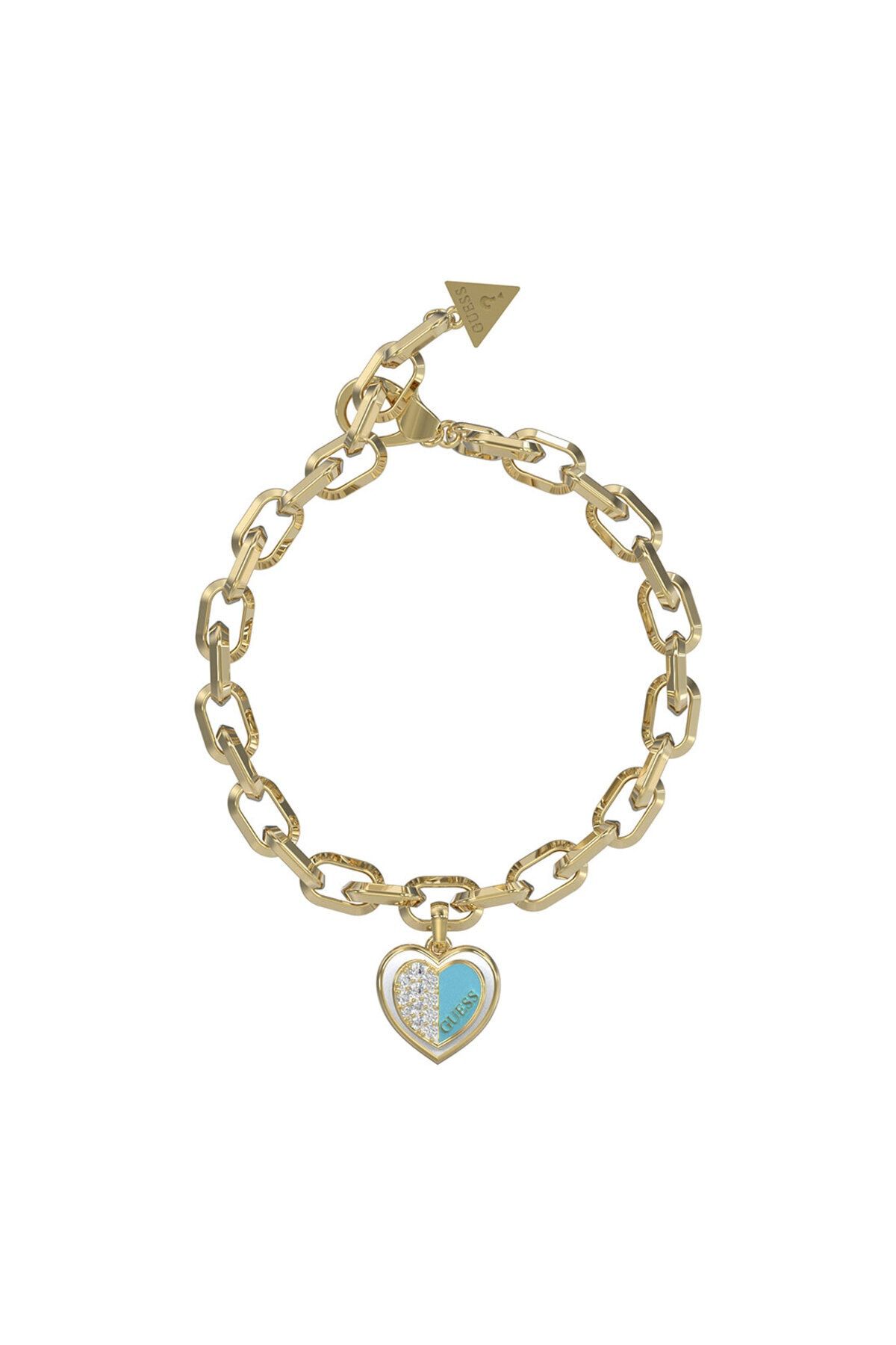 Guess Steel Bracelet Gold colored Zircon Trendyol