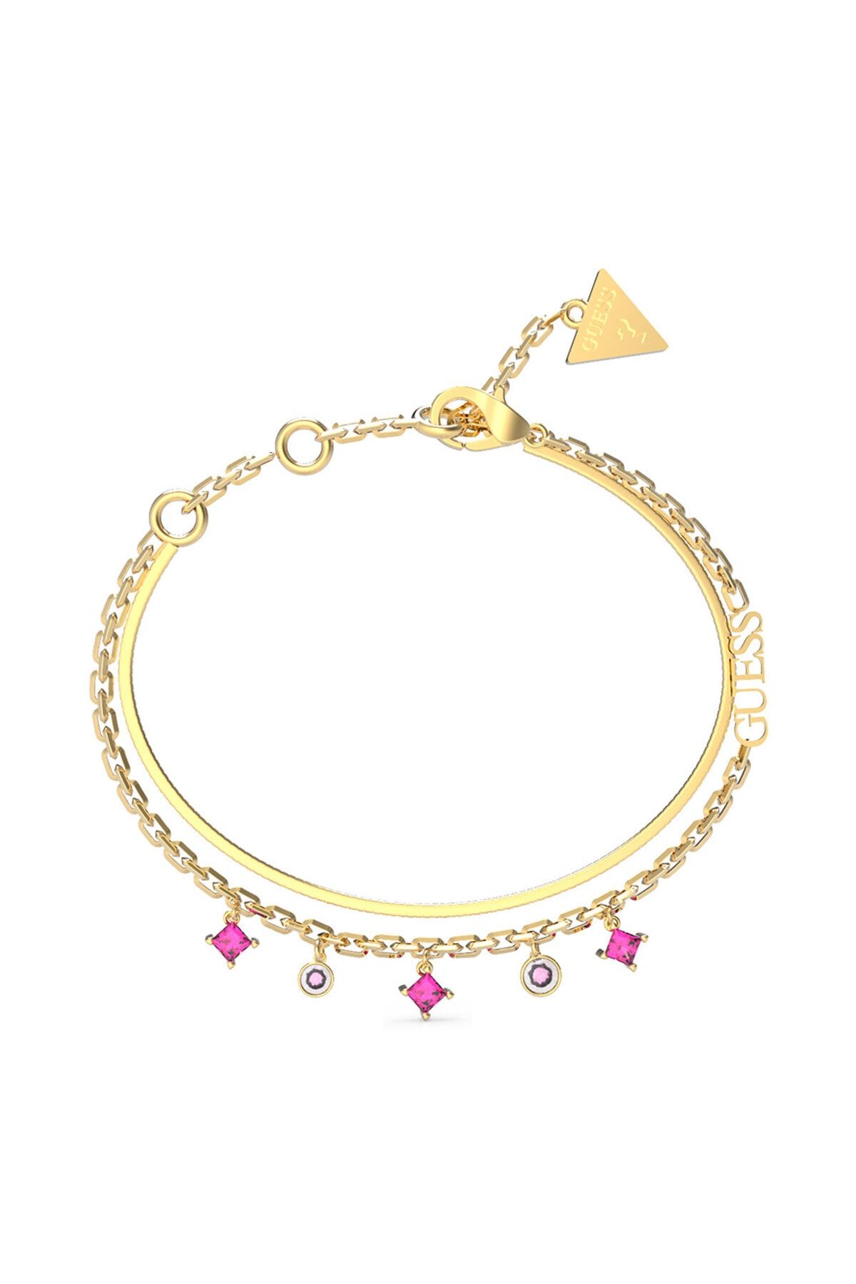 Guess Steel Bracelet Gold colored Zircon