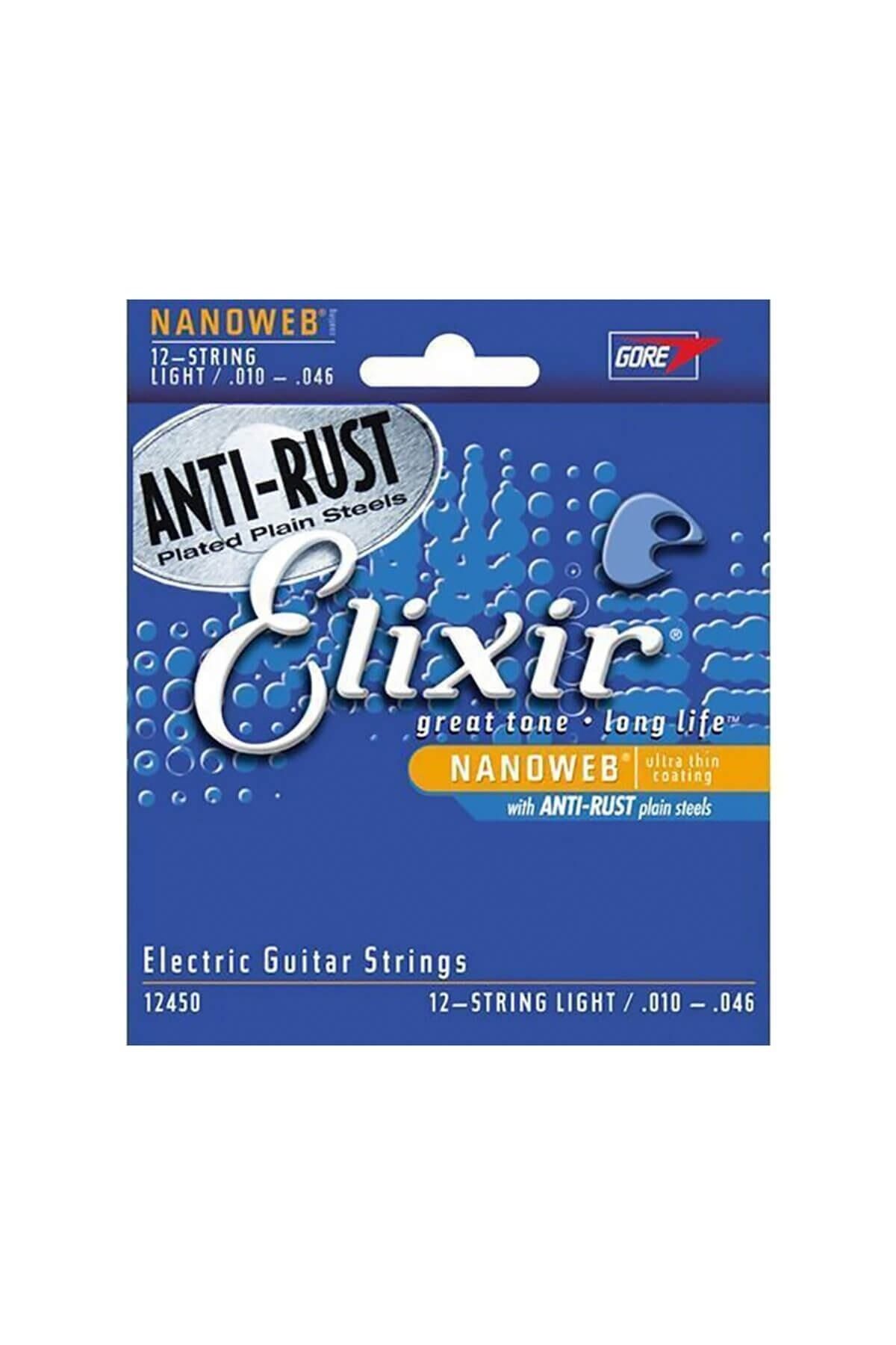 Elixir-010-046 12 Strings Electric Guitar String (12450) 3