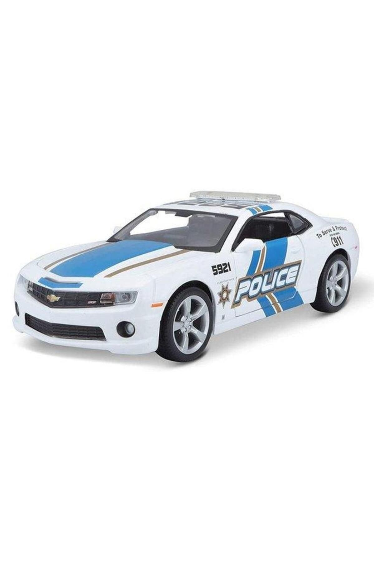 ادبیات ترکی 1 24 2010 مدل CHEVROLET CAMARO SS RS ماشین پلیس Maisto