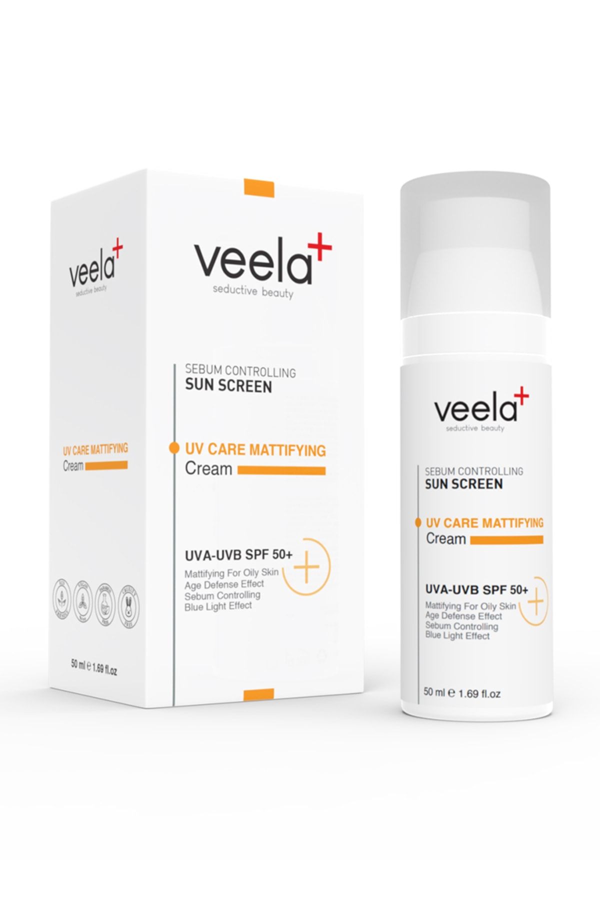 کرم ضد آفتاب صورت SUN CREAM UV 50 SPF+ VEELA