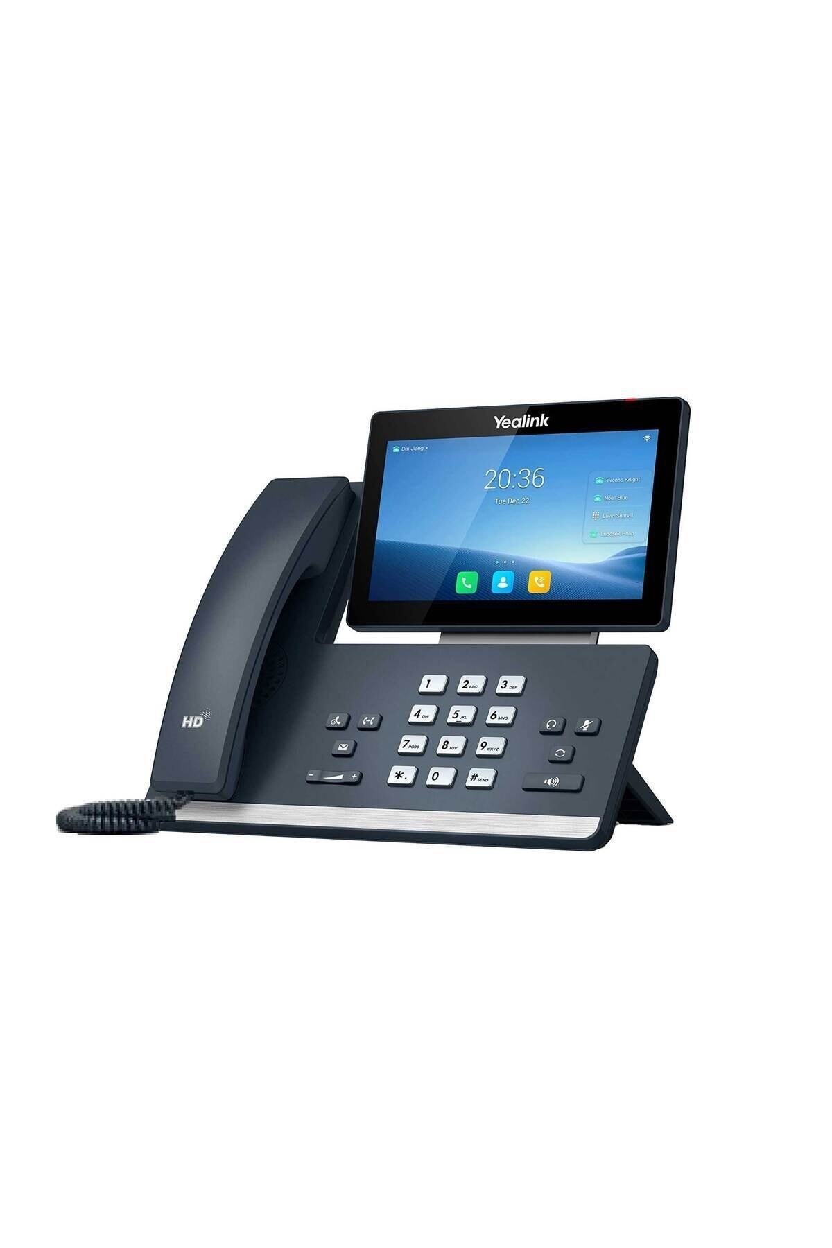 T58w Android Poe Destekli Ve Adaptörsüz Ip Masaüstü Telefon 3