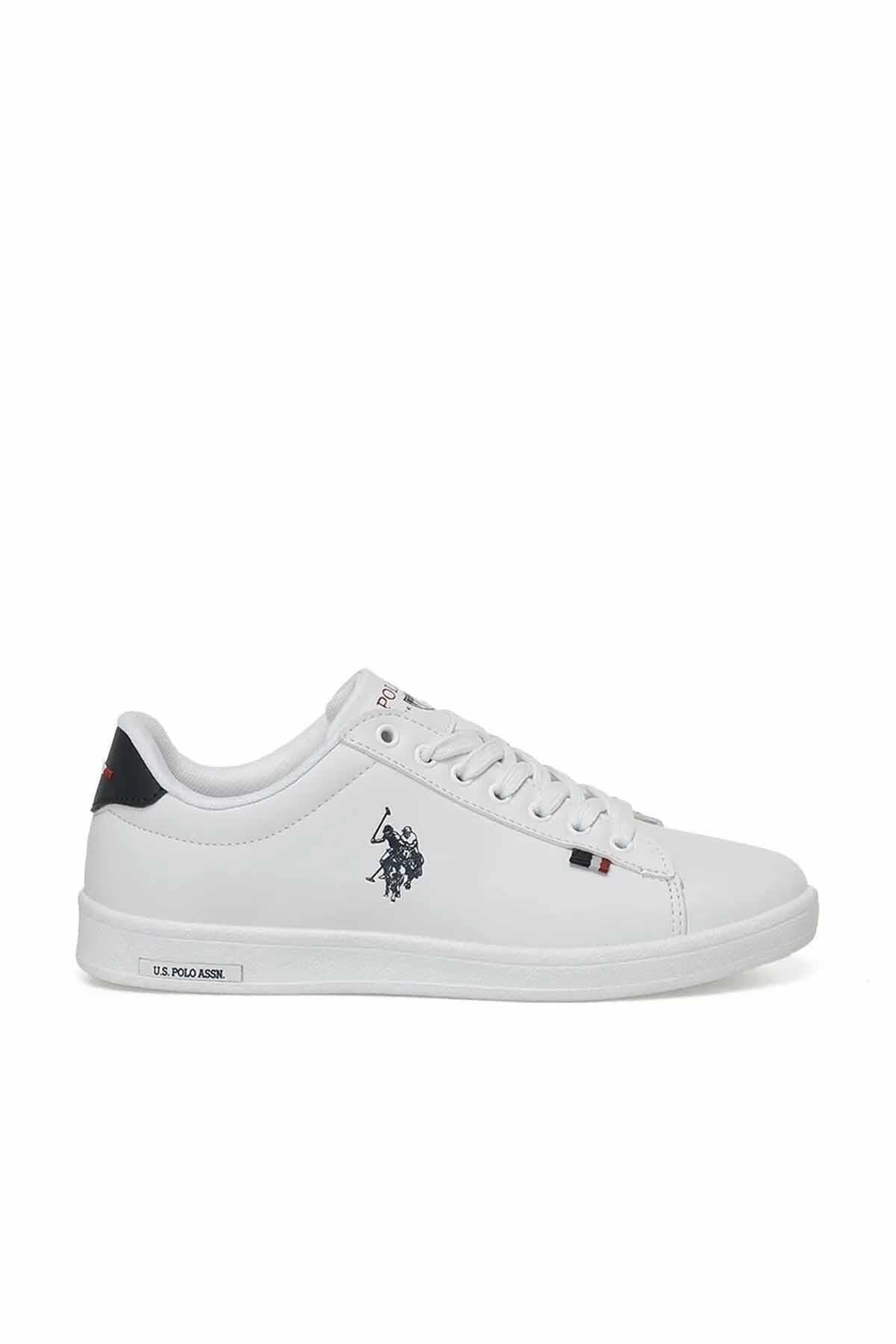 U.S. Polo Assn. Walking Shoes White Flat Trendyol