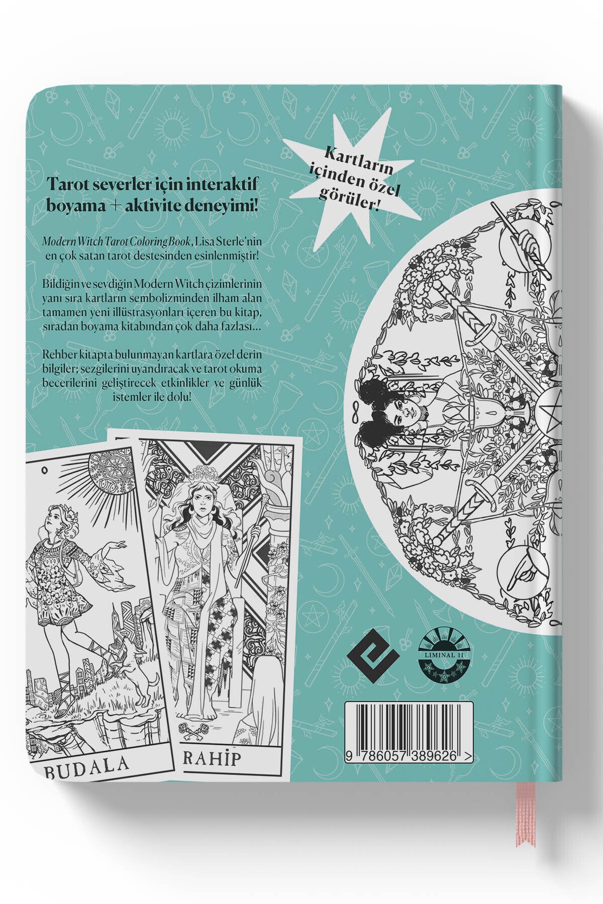 Ekorp Kitap Modern Witch Tarot Coloring Book - Boyama, Mandala Ve ...