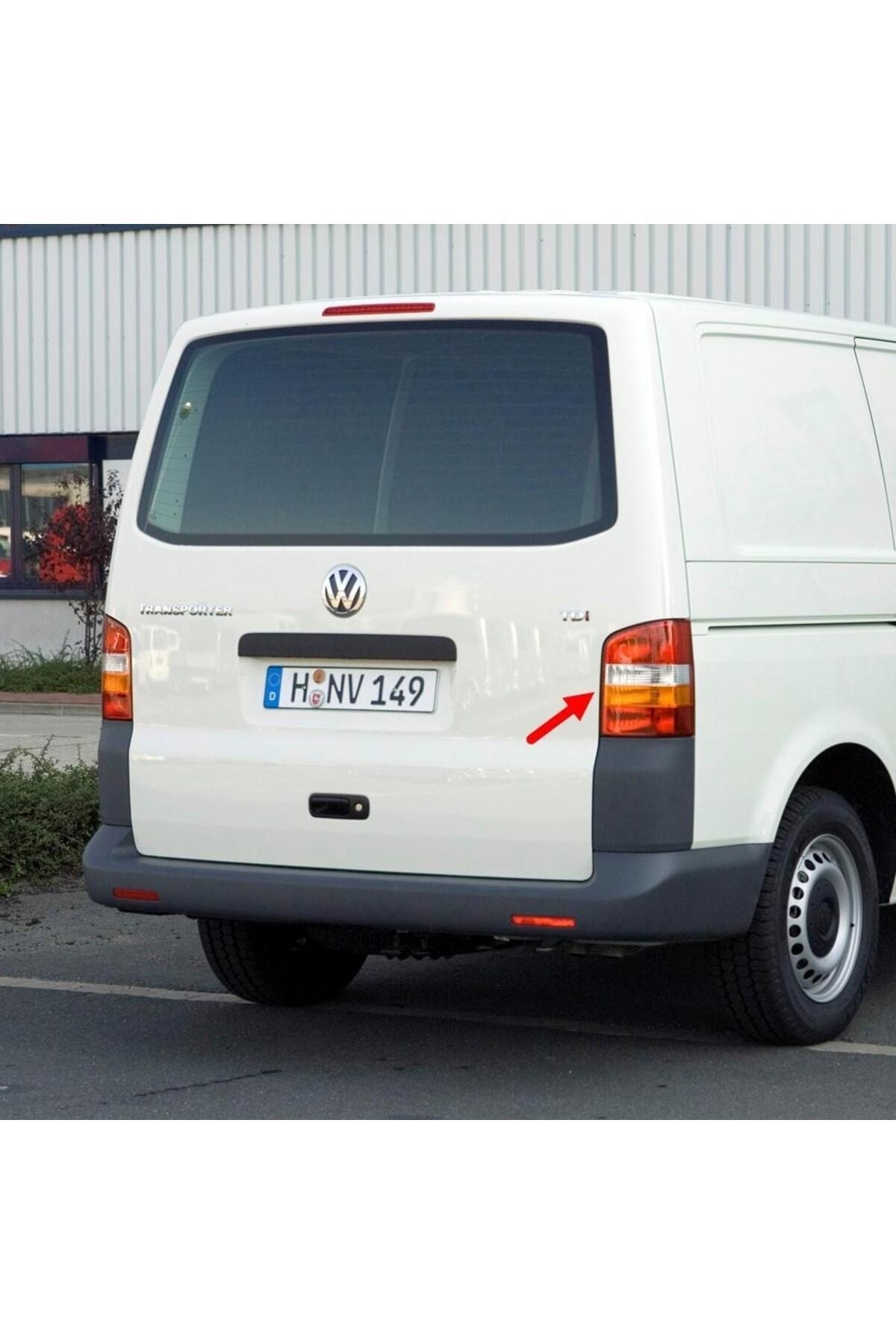 Vass41 VW Transporter T5 2004-2010 Uyumlu Sağ Arka Stop Fren Lambası Sarı 7H0945096F