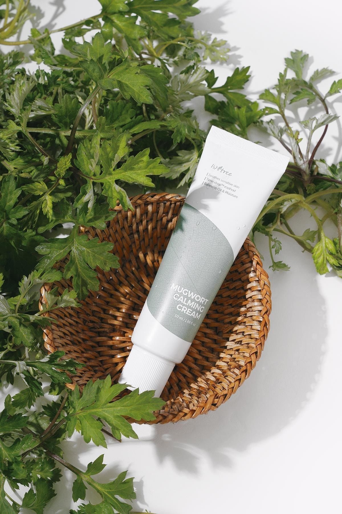 Isntree-ISNTREE Mugwort Calming Cream 50 ml - Moisturizing cream for sensitive skin 6