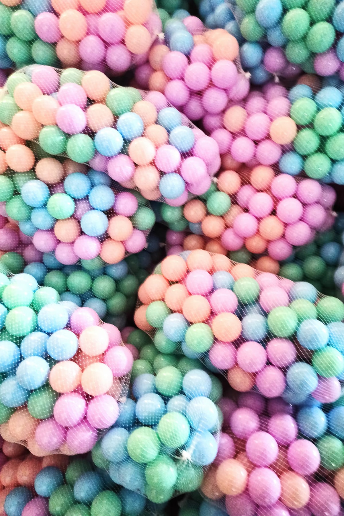 oruçoyuncak Çocuk Oyun Evi Çadır Benim Çiftliğim Oyun Çadır 100 top Pastel renkli fotoğrafı 5 (önizleme)