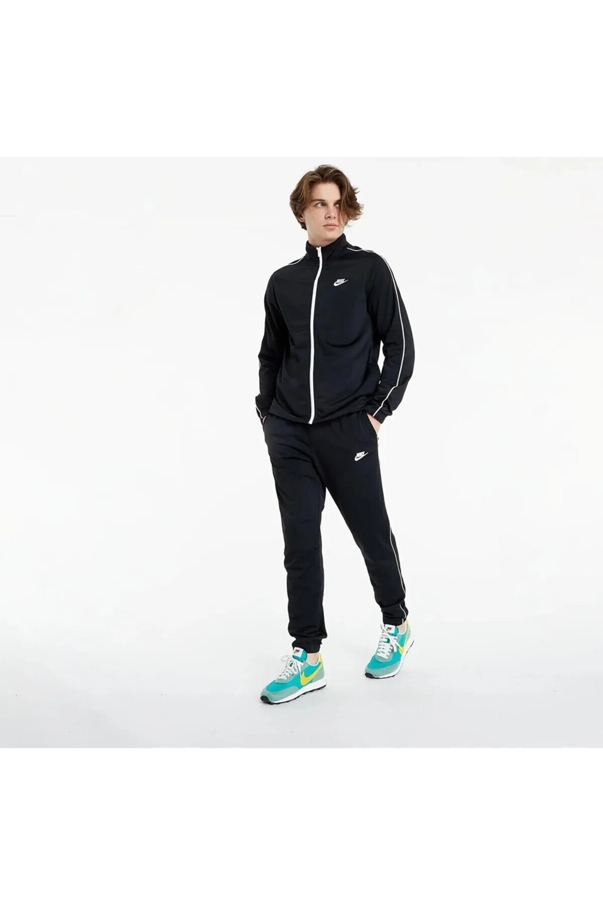 Men\'s Set Nike Black Sportswear DN4369-010 Tracksuit