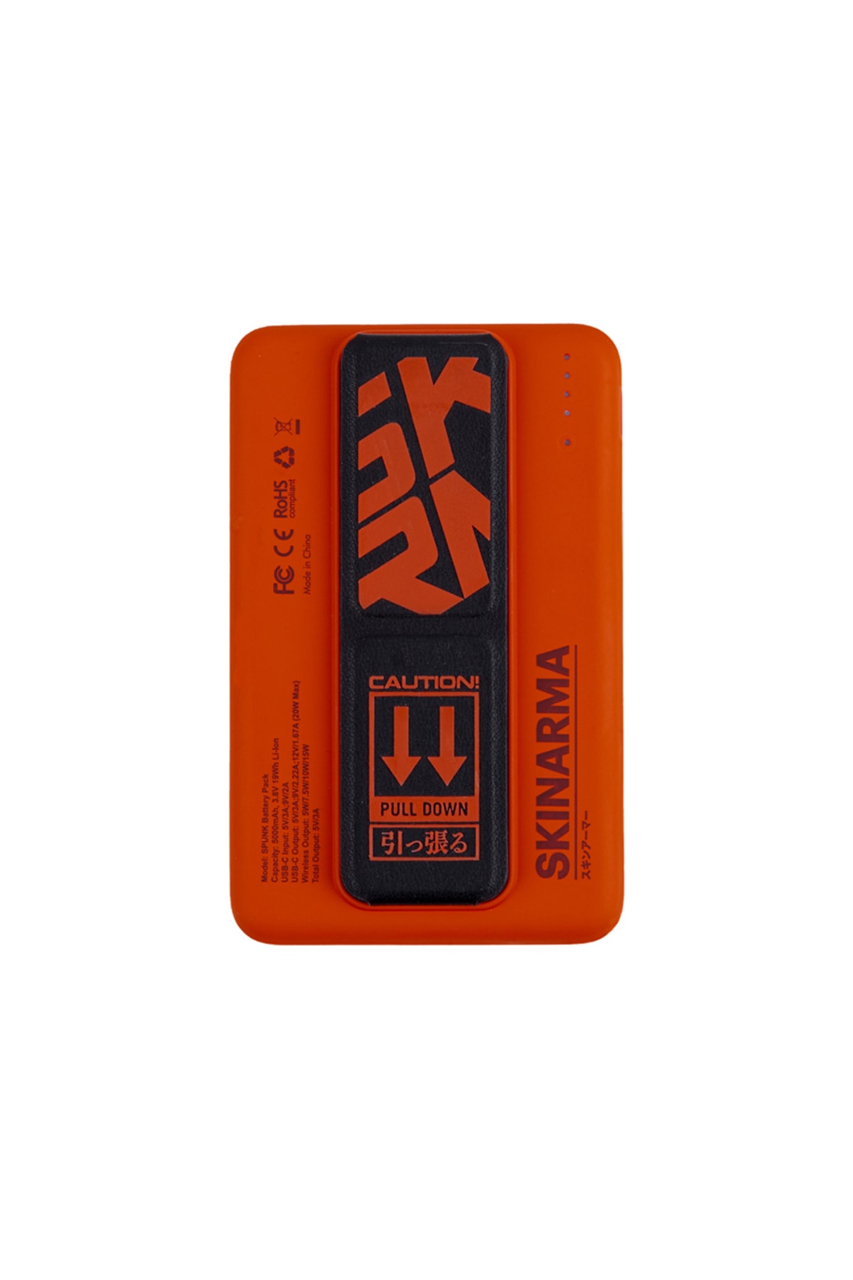 Magsafe Powerbank Orijinal Spunk Wireless Şarj Ve Pd Hızlı Şarj Özellikli 15w 5000mah Turuncu 2