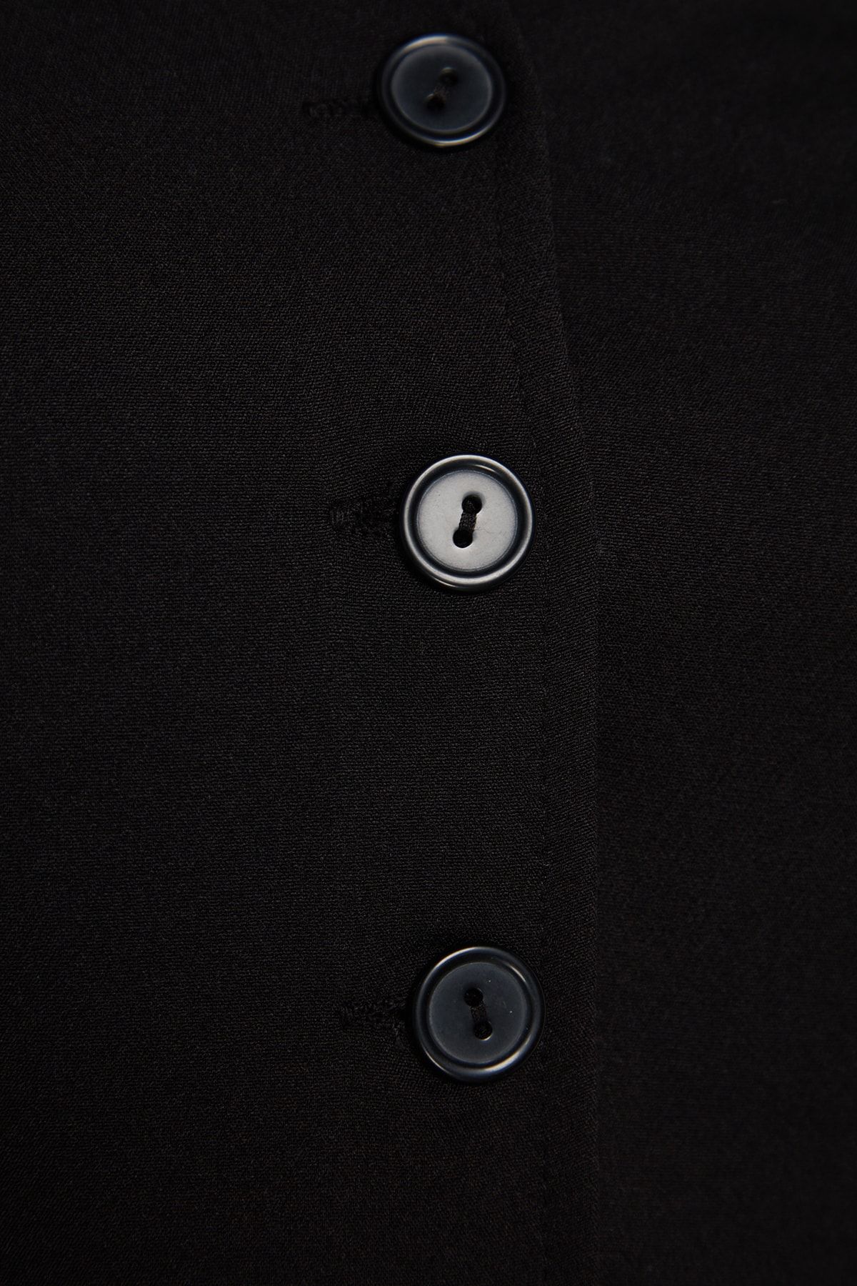 Trendyol Collection-Schwarze, schmal geschnittene, trägerlose Crop-Webweste TWOAW24YE00034 8