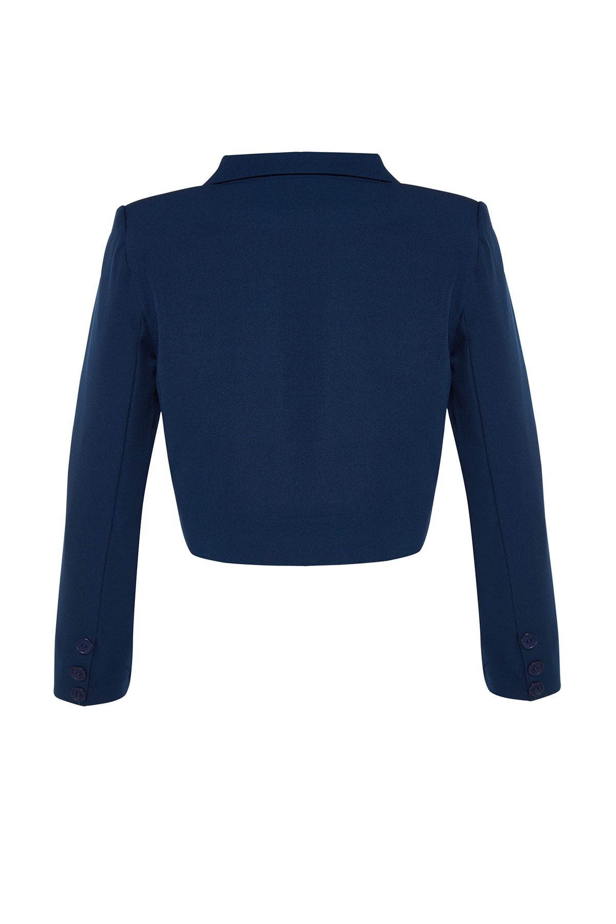 Dark blue bolero top jacket