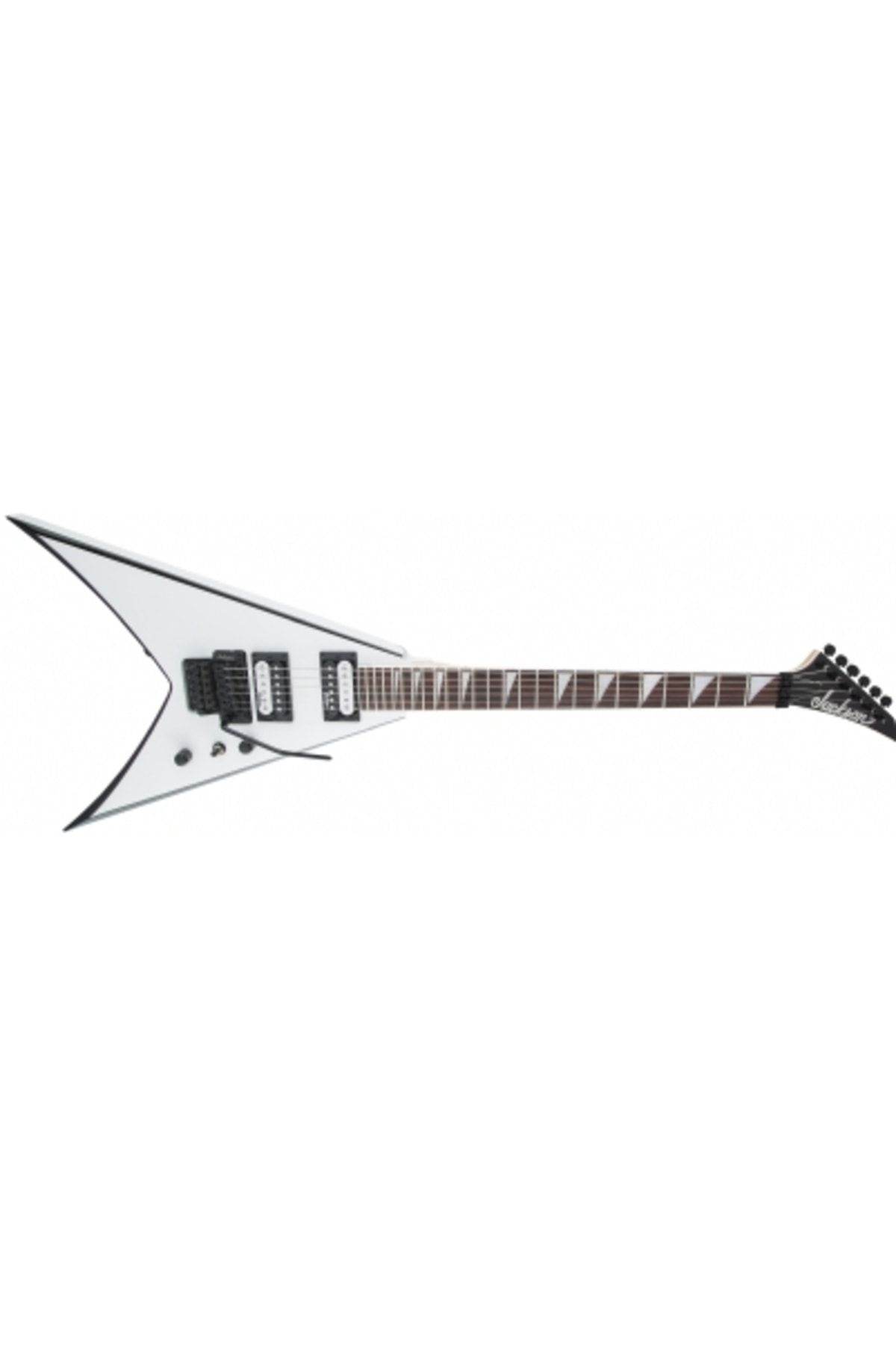 Jackson JS32 King V Floyd Rose Amaranth Klavye White with Black