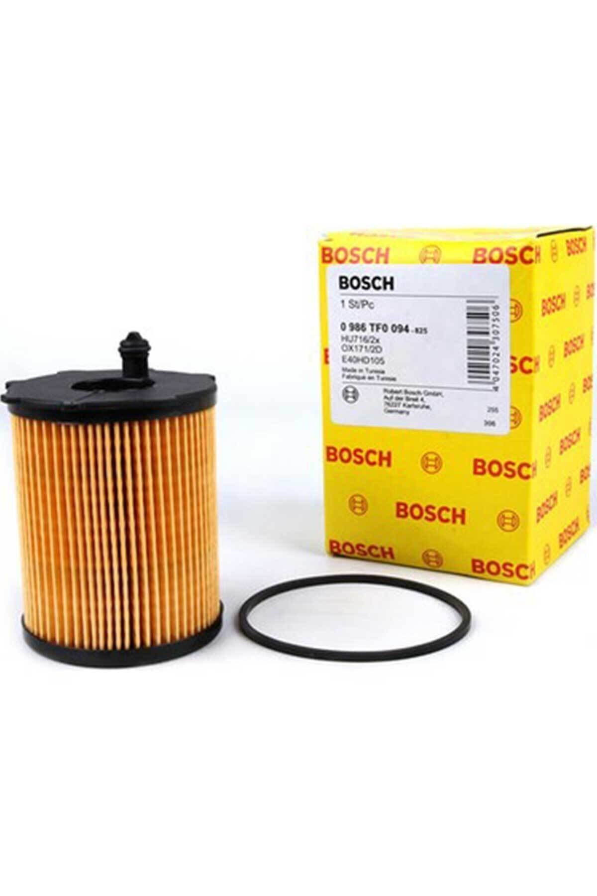 Bosch Peugeot 206 1.4 HDI Dizel Yağ Filtresi 2002-2011 Bosch