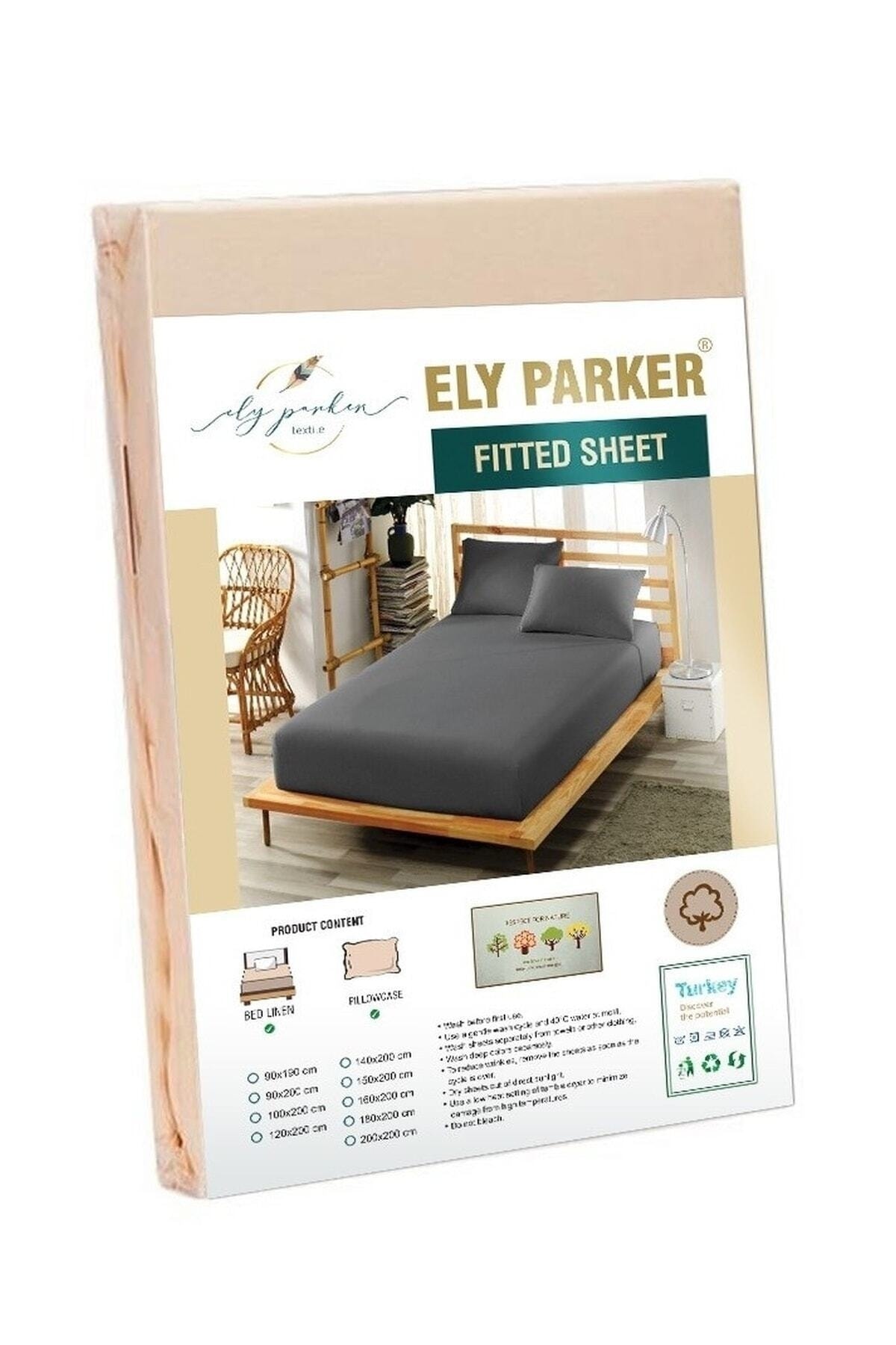 سرویس ملحفه دو نفره  سبز ELY PARKER | RNFRNF160 اورجینال - تصویر 2