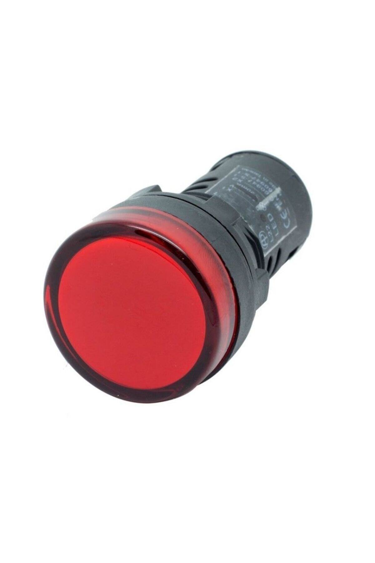 Genel Markalar Gwest 22-24V-K 24V 22mm Kırmızı Ledli Sinyal Lambası