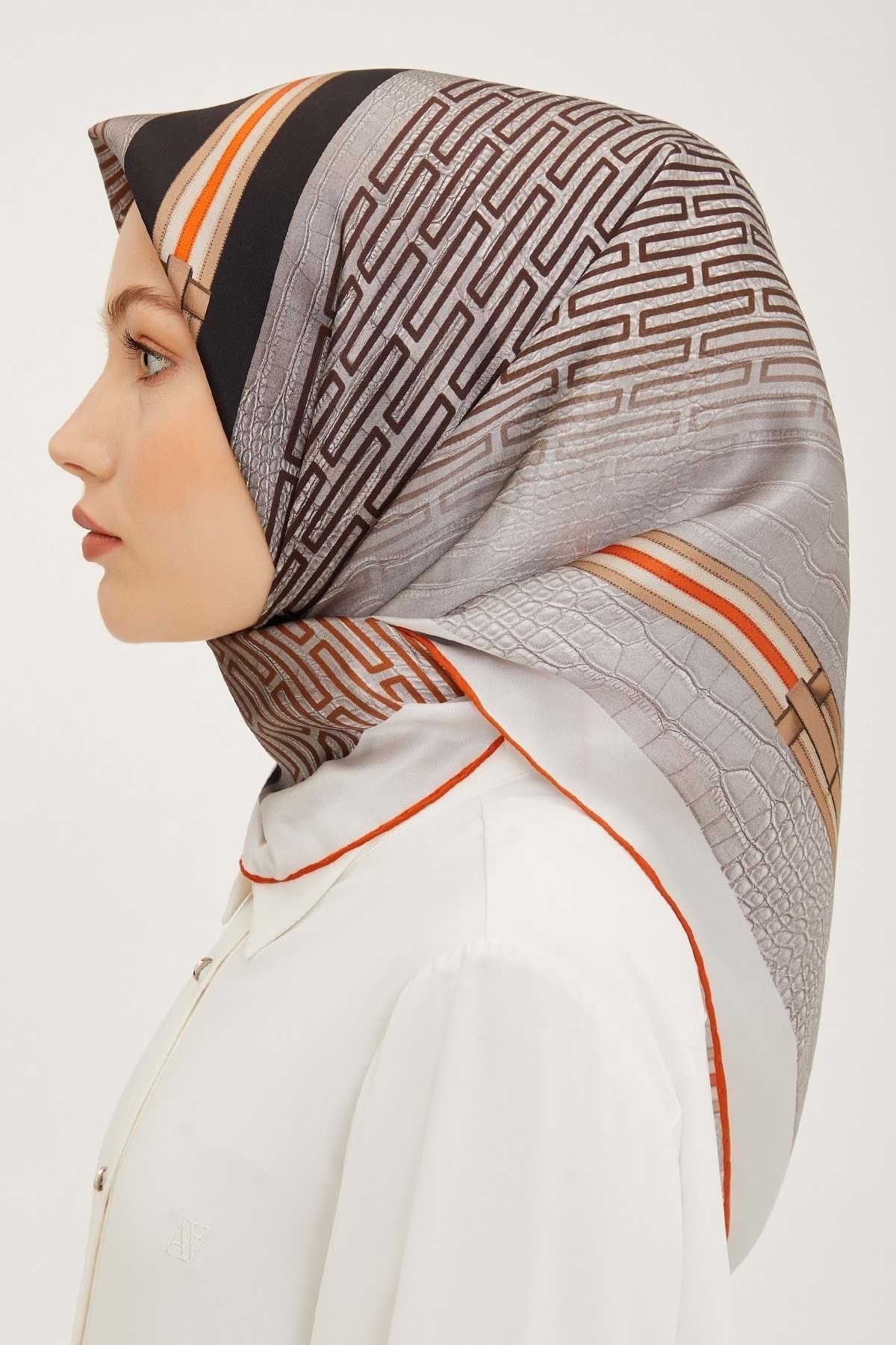 روسری زنانه آرمینه | E23YA8930D02 Armine - Image 3