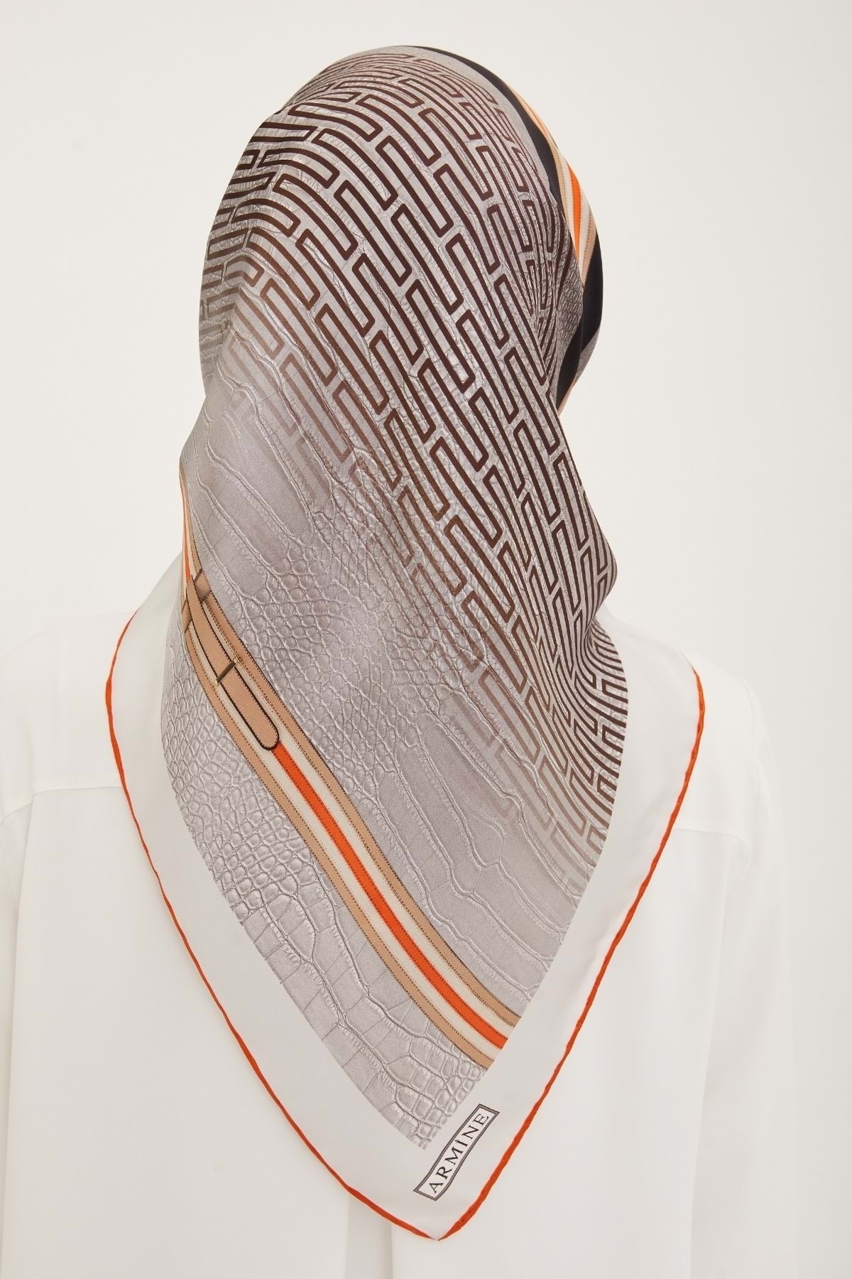 روسری زنانه آرمینه | E23YA8930D02 Armine - Image 4