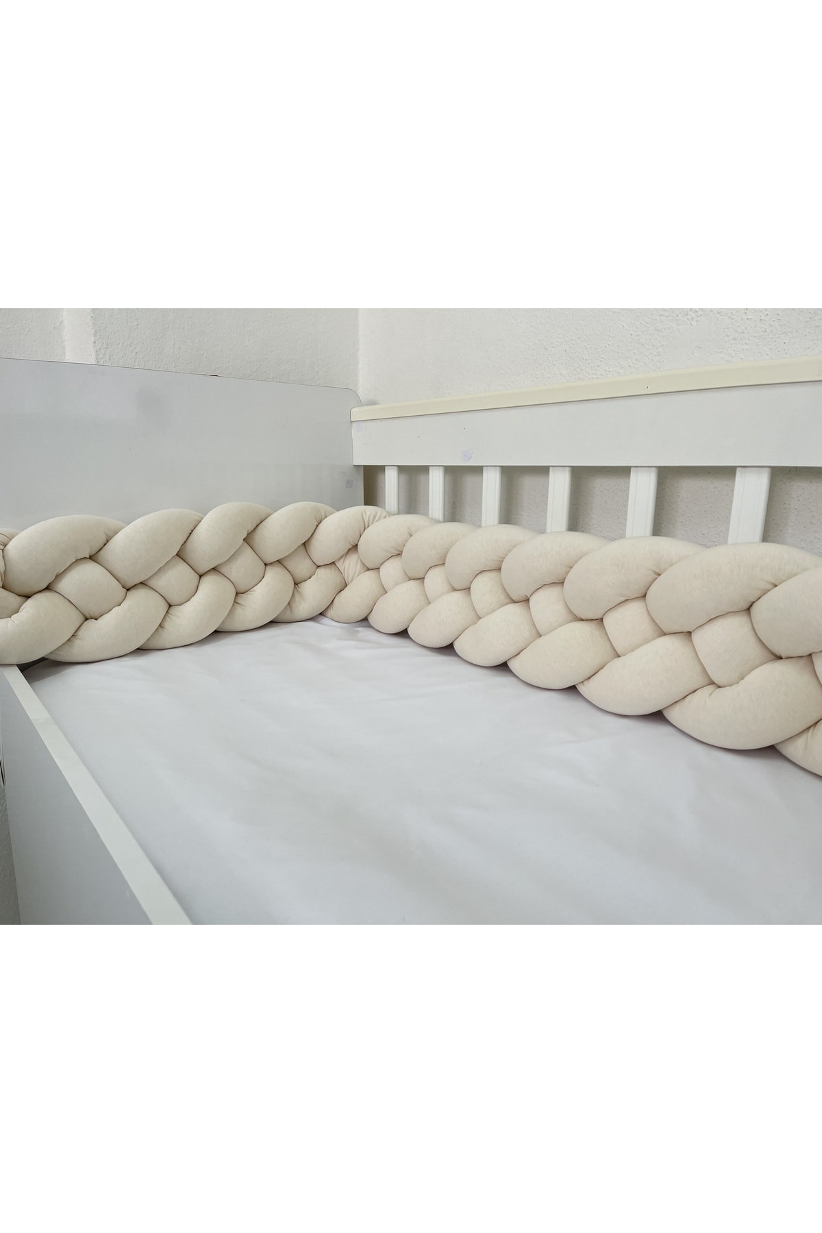 meleginisiklitoplari Örgü Korumalık 300 Cm 4'lü Örgü Beşik Koruyucu