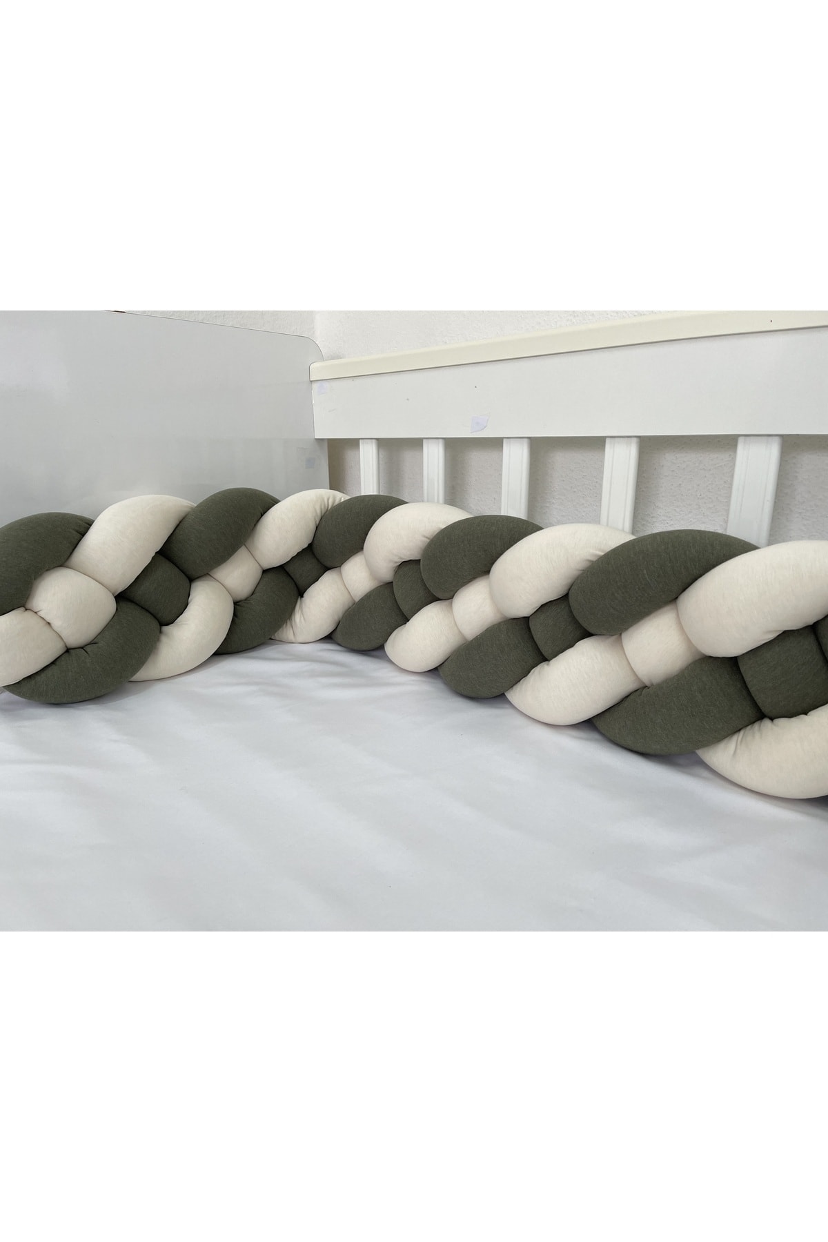 meleginisiklitoplari Örgü Korumalık 200 Cm 4'lü Örgü Beşik Koruyucu