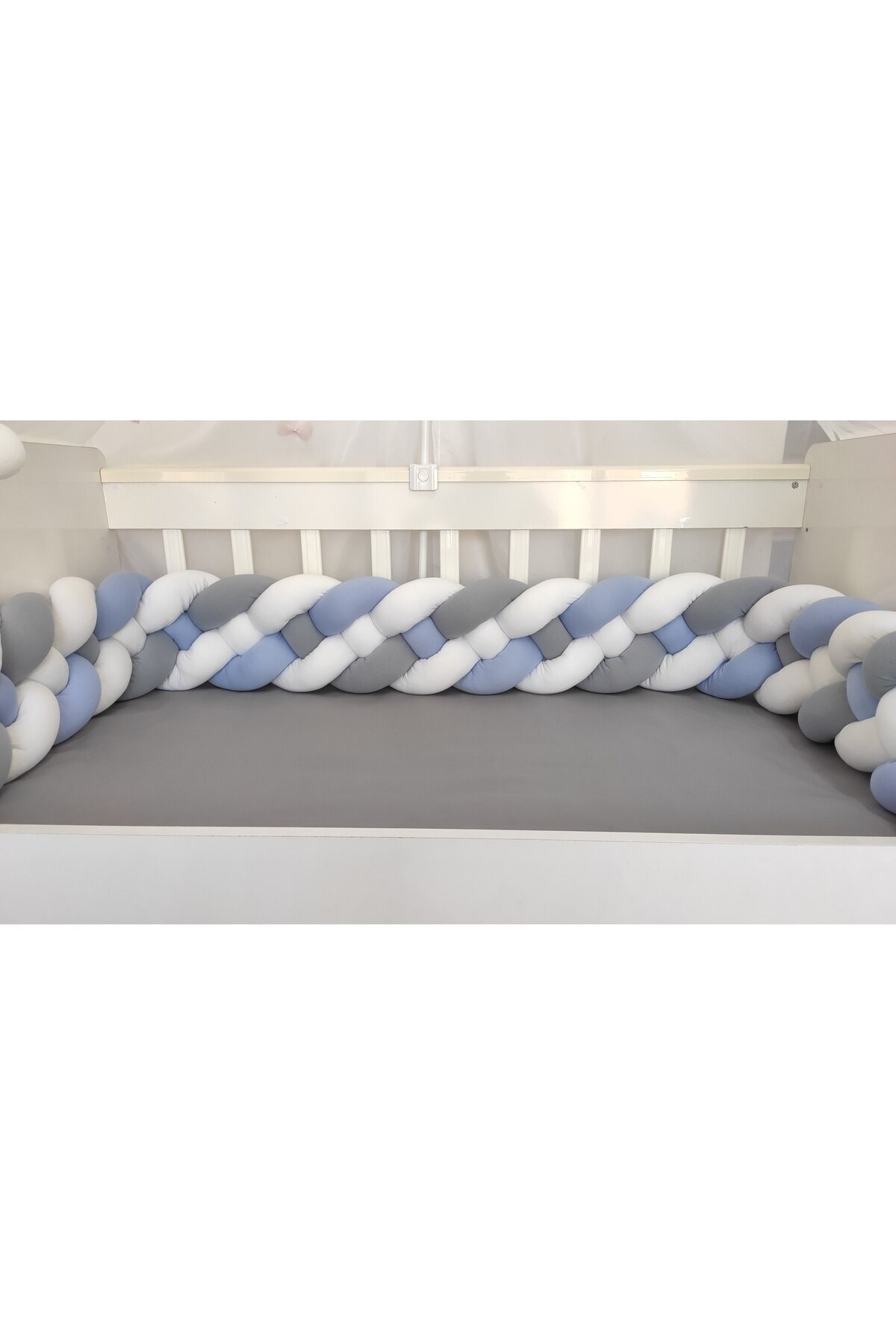 Örgü Korumalık 400 Cm 4'lü Örgü / 70x130 Anne Yanı - Park Beşik Koruyucu 3