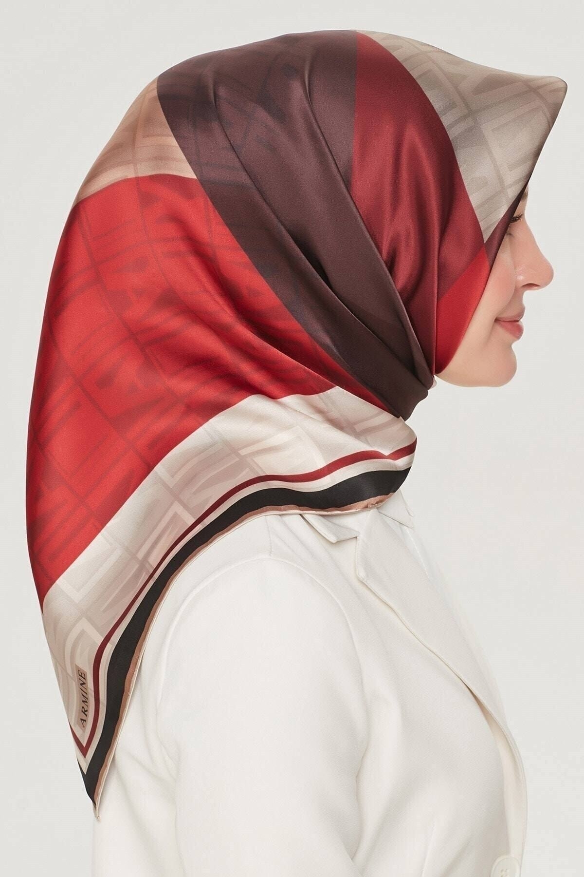 روسری زنانه آرمینه | E21YA8516D04 Armine - Image 3